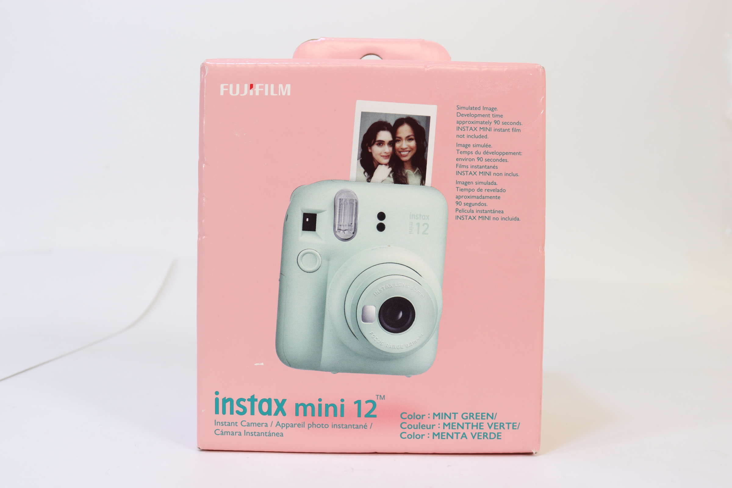  Fujifilm Instax Mini 12 Instant Camera, Mint Green