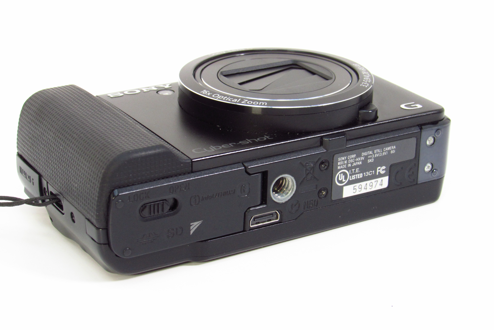 Sony Cyber-Shot DSC-HX9V 16.2MP 16x Optical Zoom Digital