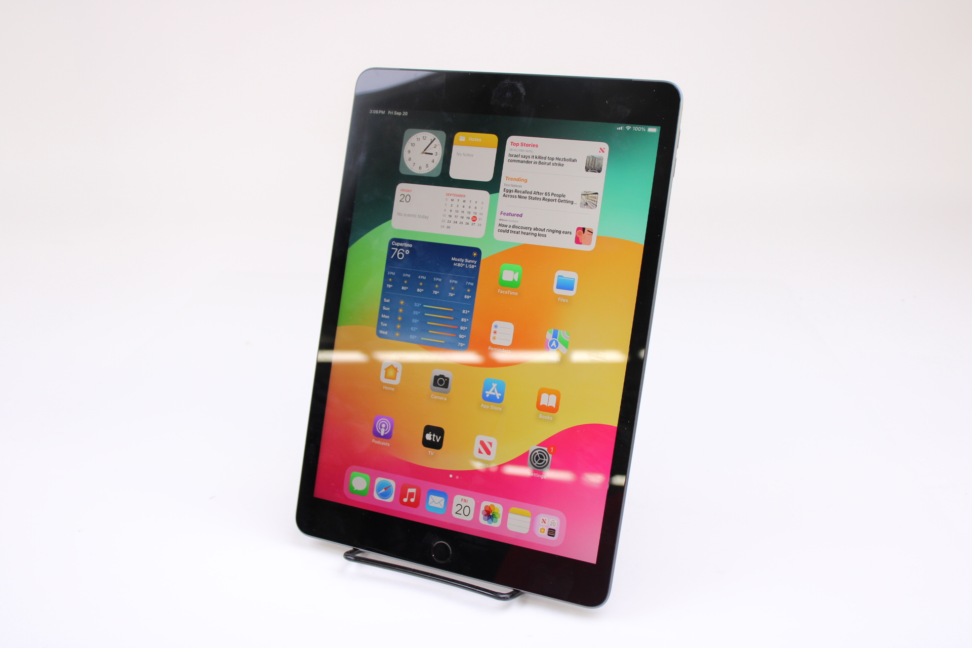 Apple iPad MK663LL/A 9th Generation 10.2-Inch Wi-Fi 64GB Tablet