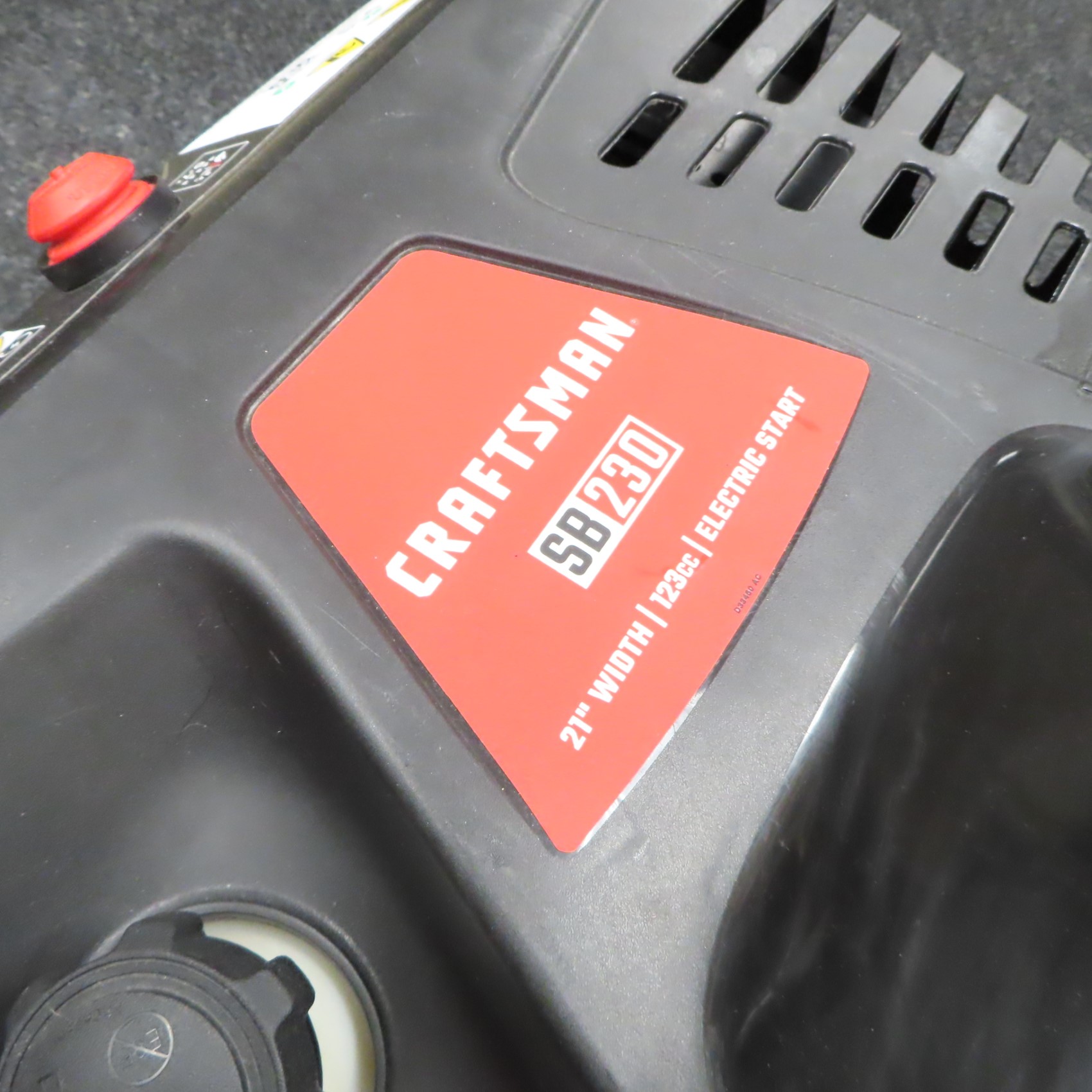 Craftsman SB230 123cc 21" SingleStage Gas Snow Blower (Local PickUp Only)