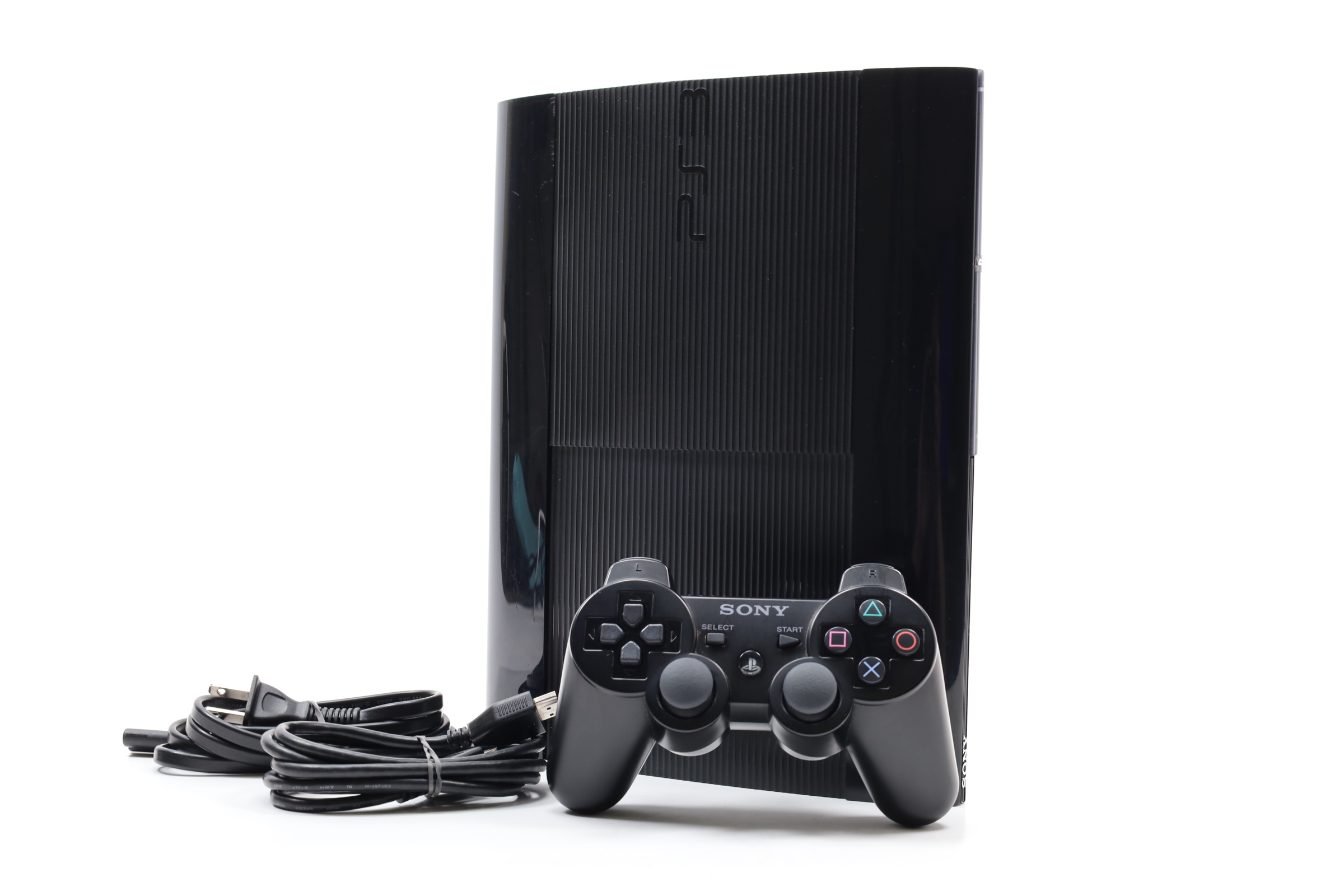 Sony PlayStation 3 Super Slim CECH-4001C 500GB Video Game Console - Black