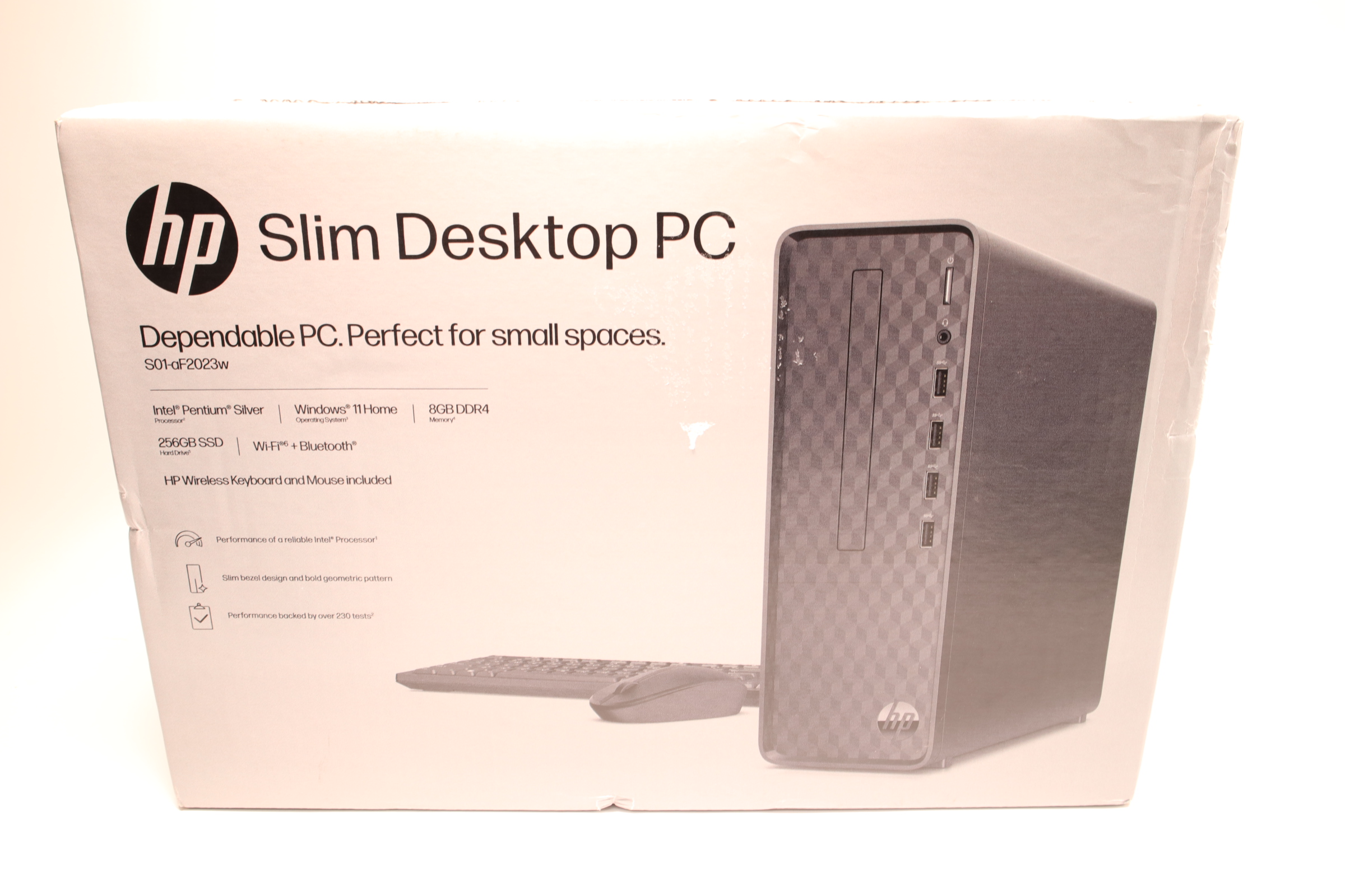 HP Slim Desktop S01 13世代i5搭載 HP Slim Desktop S01-aF2023w Pentium Silver J5040 3.2GHz 8GB