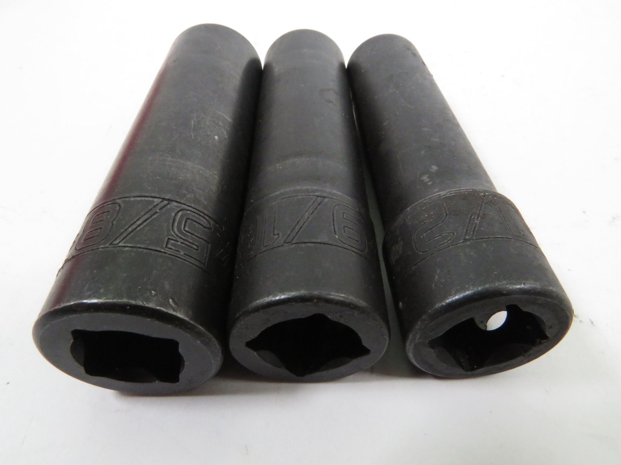 Snapon Tools SIM180/SIM280 9Pc 1/2" Drive 6Point SAE Flank Drive Socket Set