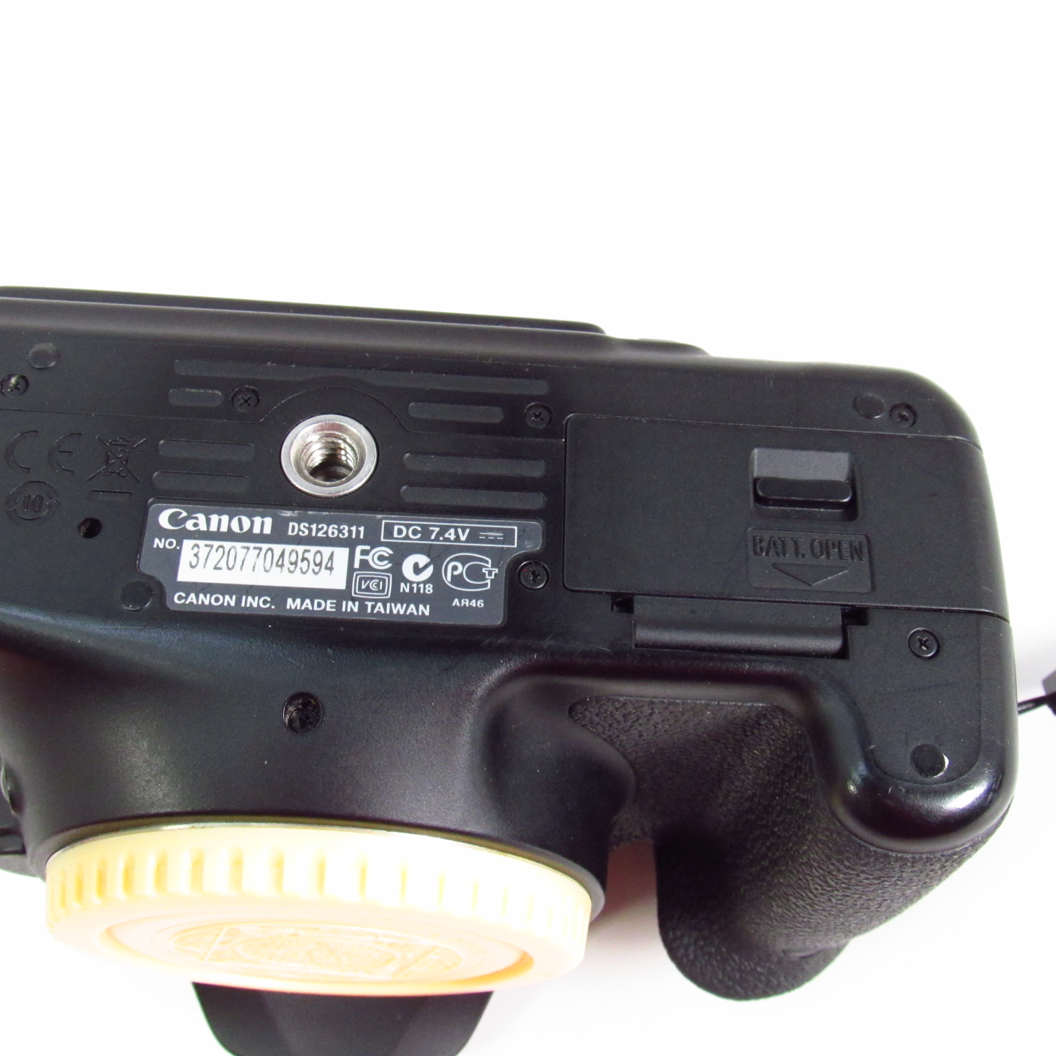 Canon EOS Rebel T3i DS126311 EF-S 18MP Digital SLR Camera - Body Only