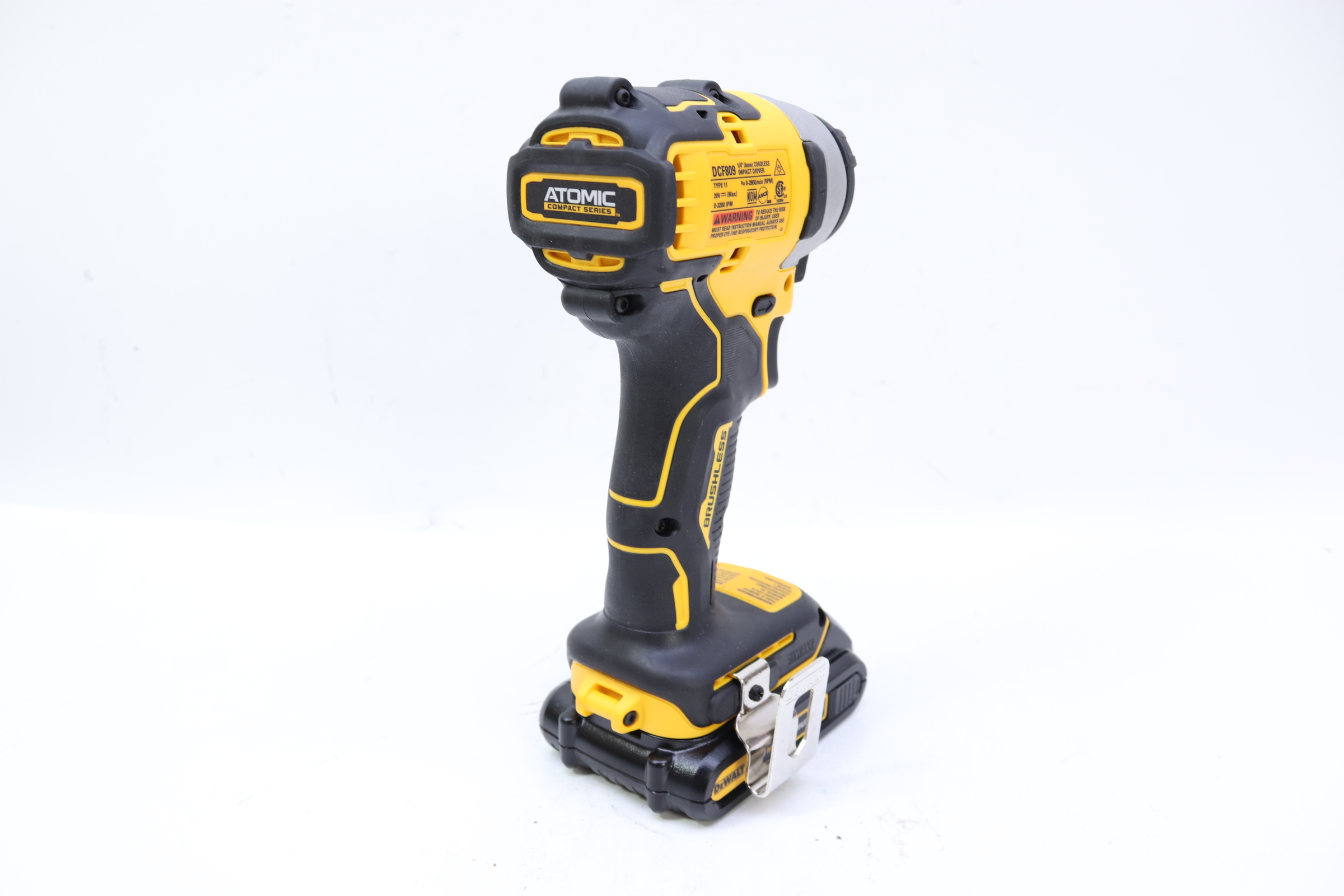 DeWalt DCF809 ATOMIC 20V MAX Brushless Compact 1/4