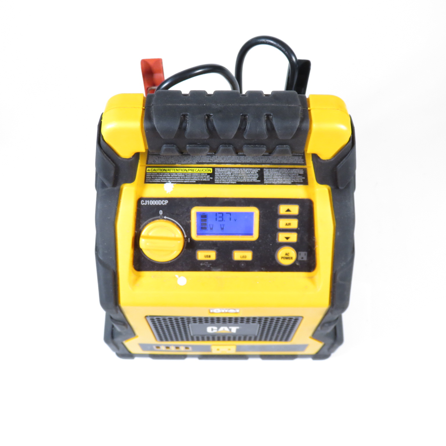 CAT CJ1000DCP 3in1 Professional Portable Compact Air Compressor/Jump Starter