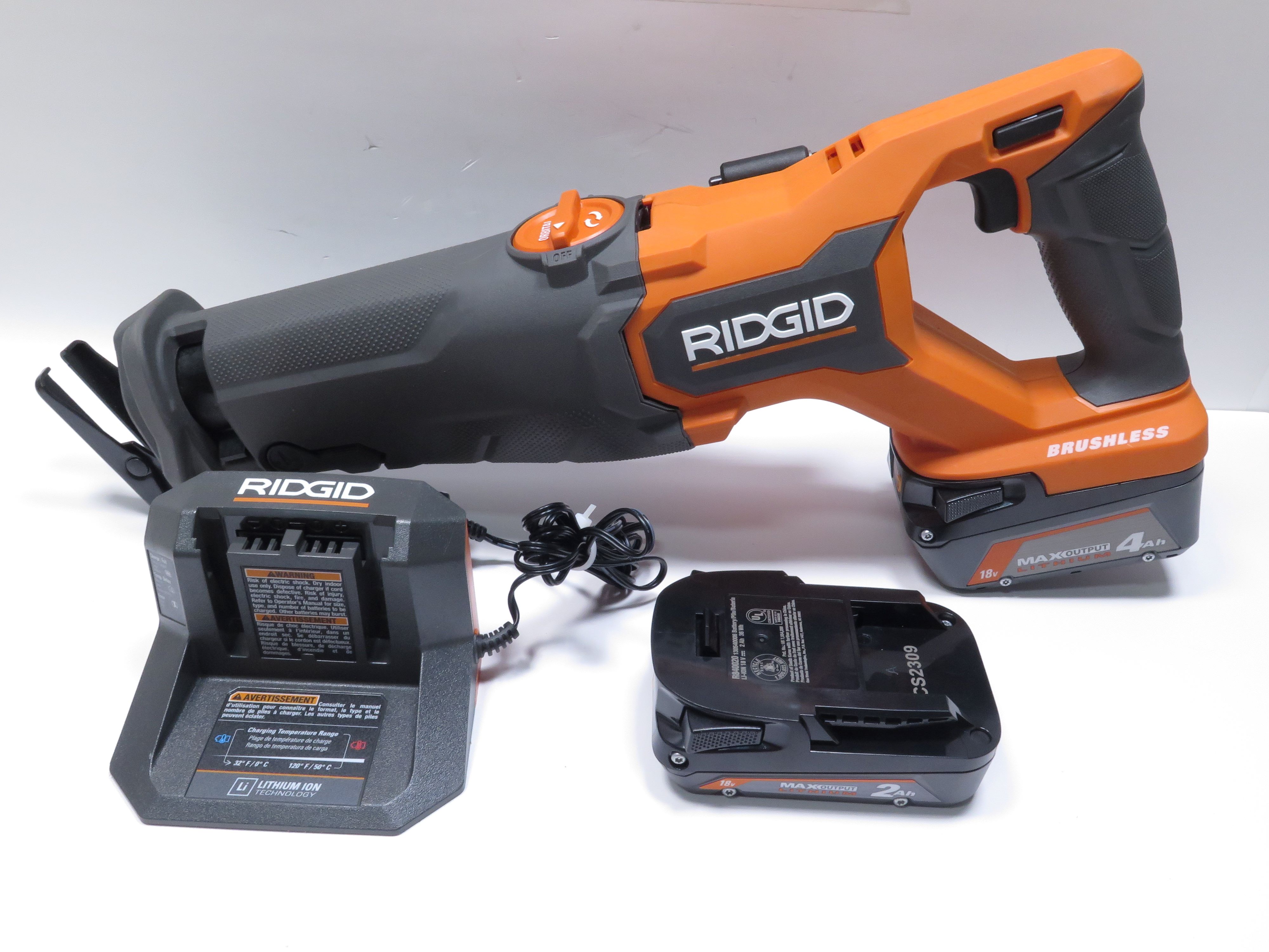Ridgid R8647 18V Brushless Cordless Reciprocating Saw 7231