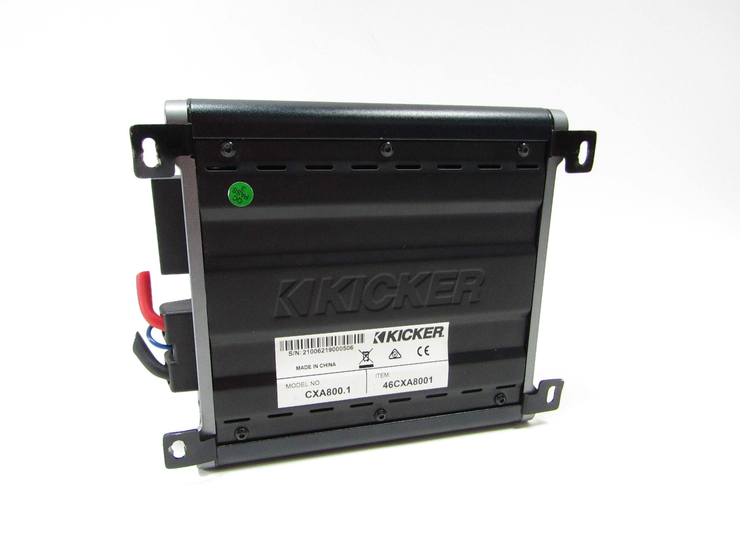 Kicker CXA800.1 800W Peak 600W RMS CX Series ClassD Monoblock Amplifier
