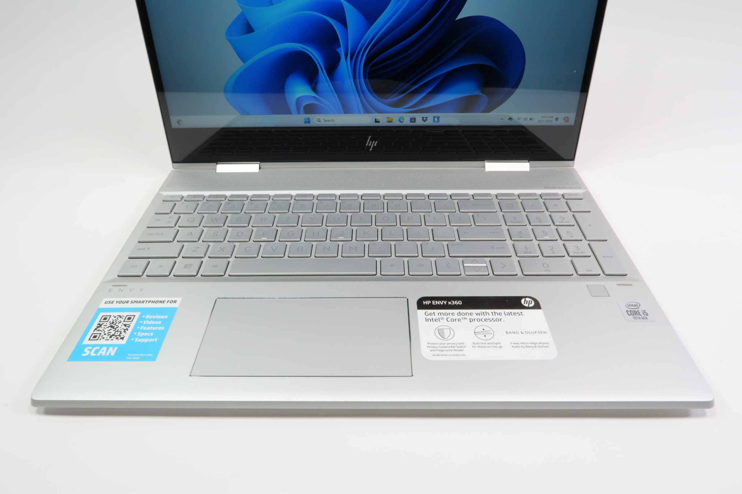 HP Envy x360 15m-dr1011dx Win 11 Core i5-10210U 1.6GHz 8GB RAM