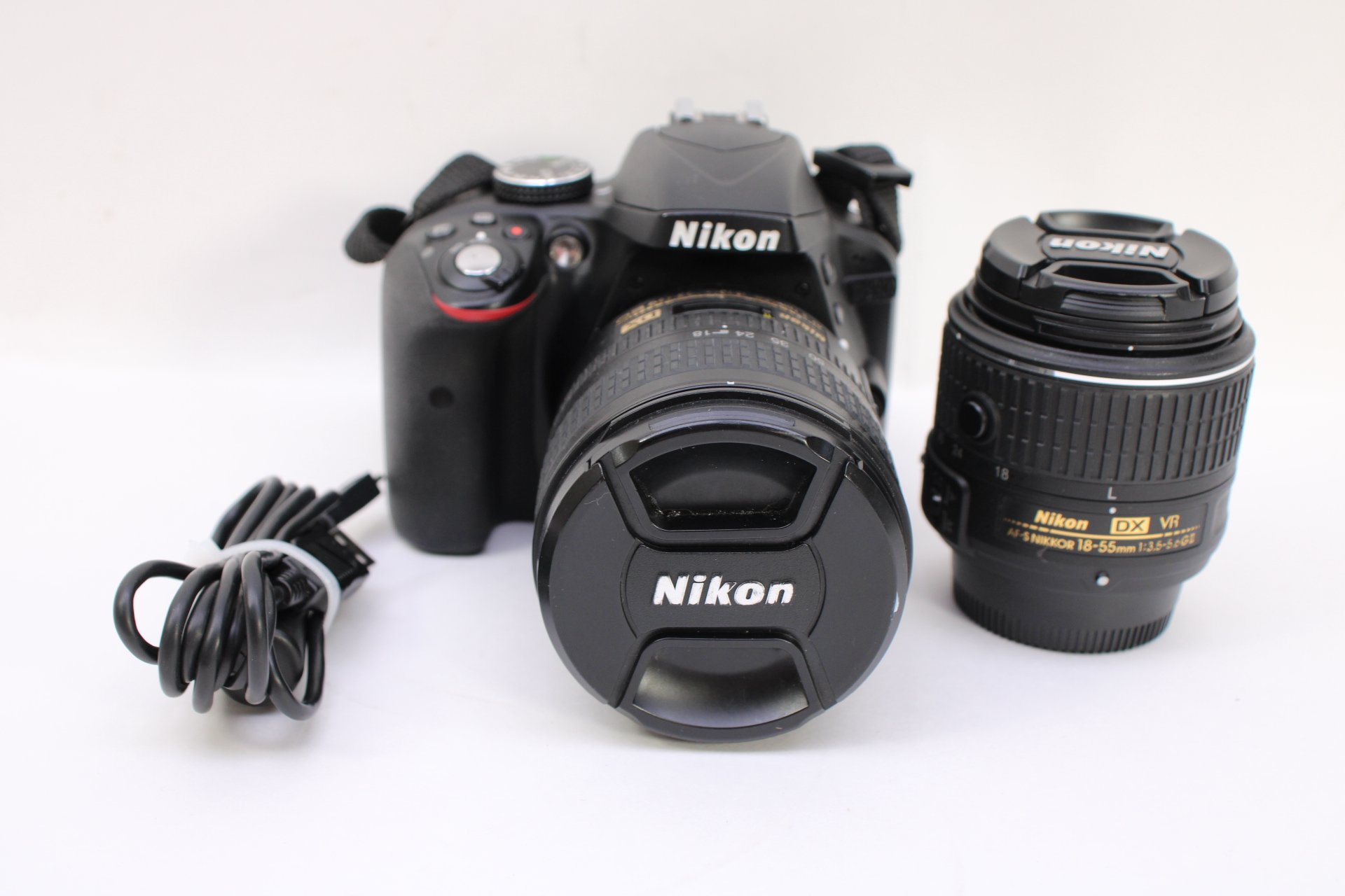 Nikon D3300 w/ AF-P DX 18-55mm VR Digital buy SLR – Black