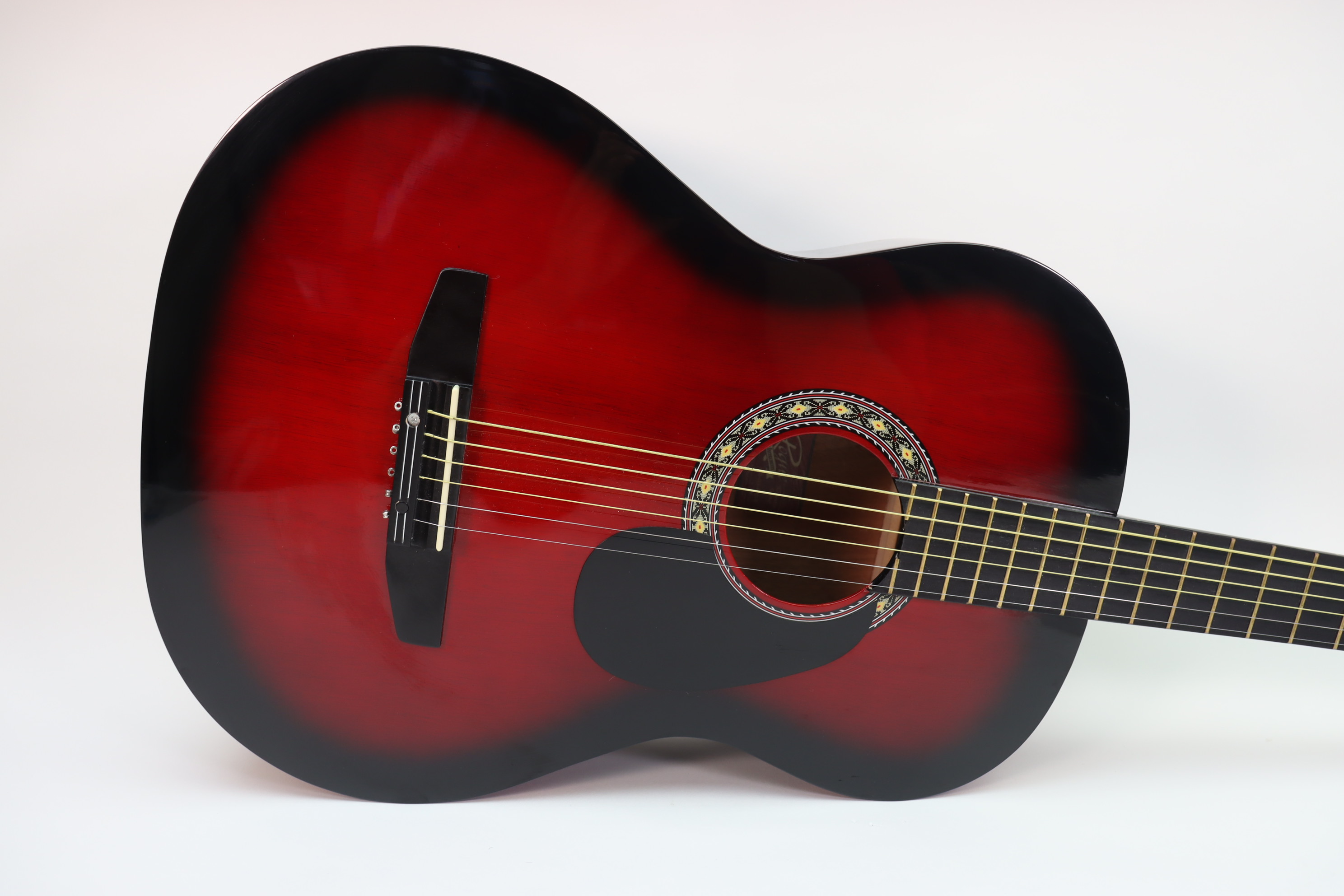 Rogue SO-069-RAG-R Starter 6-String Acoustic Guitar Red