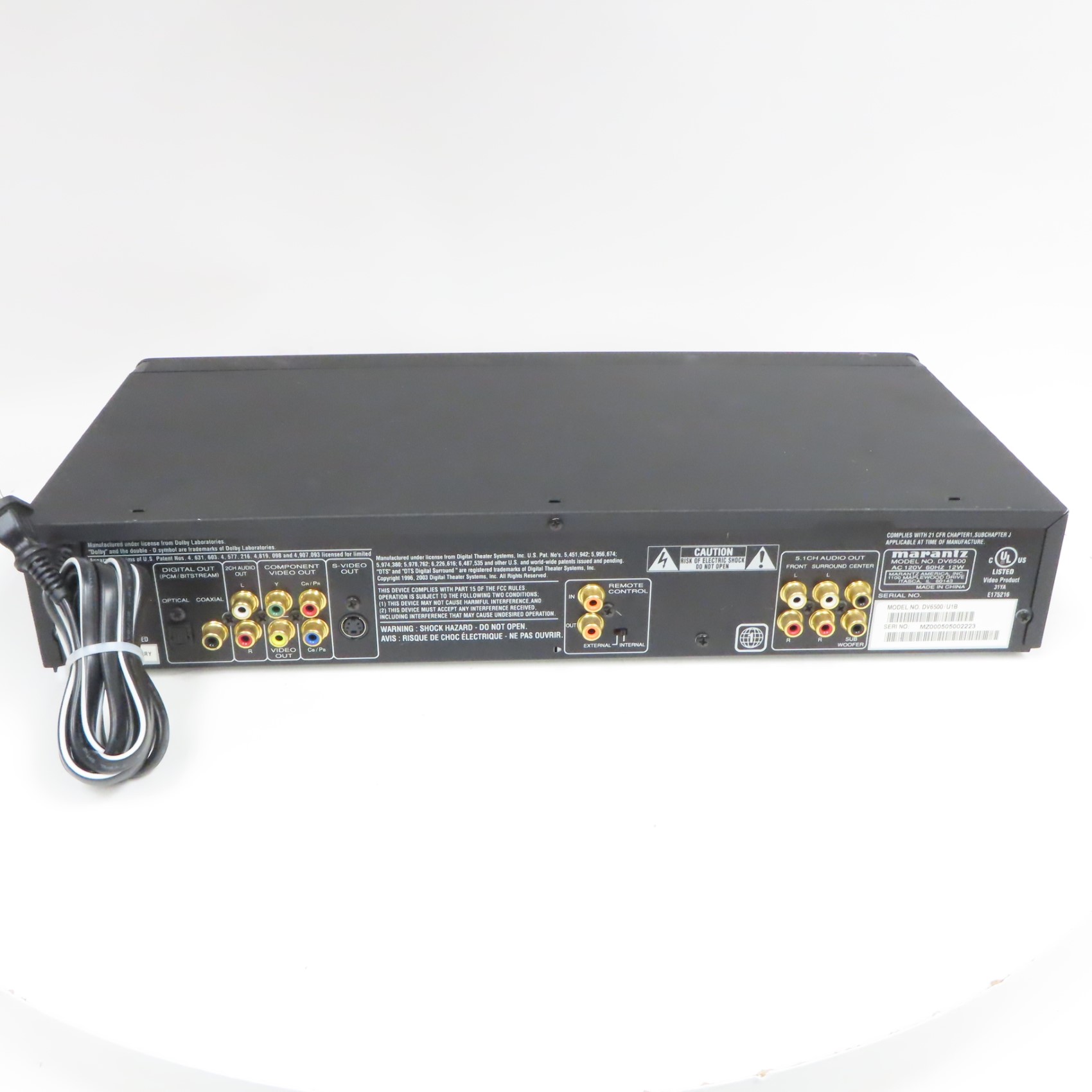 Marantz DV6400 Universal Disc Player | Sound & Vision