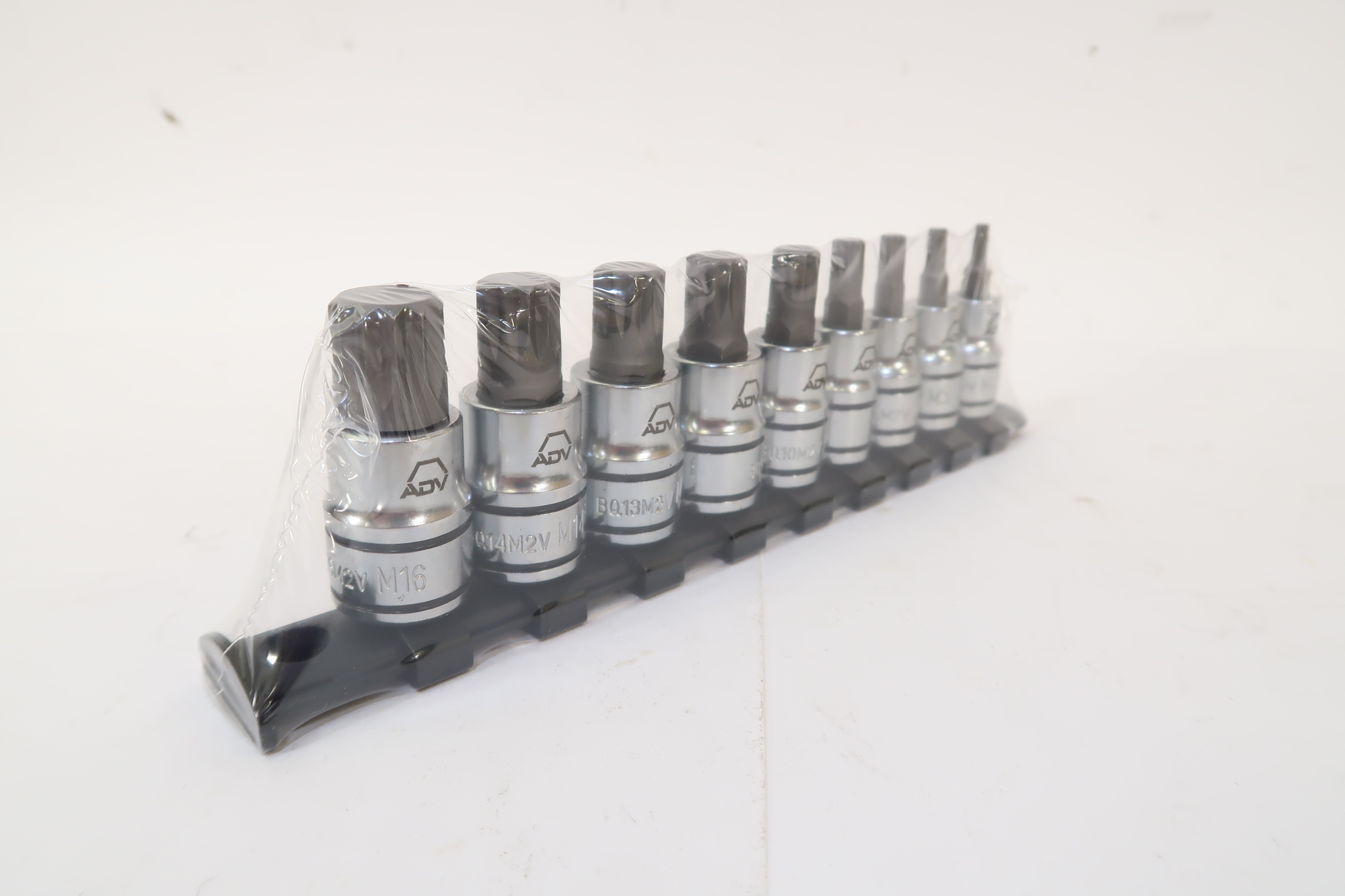 Matco 3/8" Drive 9 Piece Triple Square ADV Bit Socket Set SQM92V