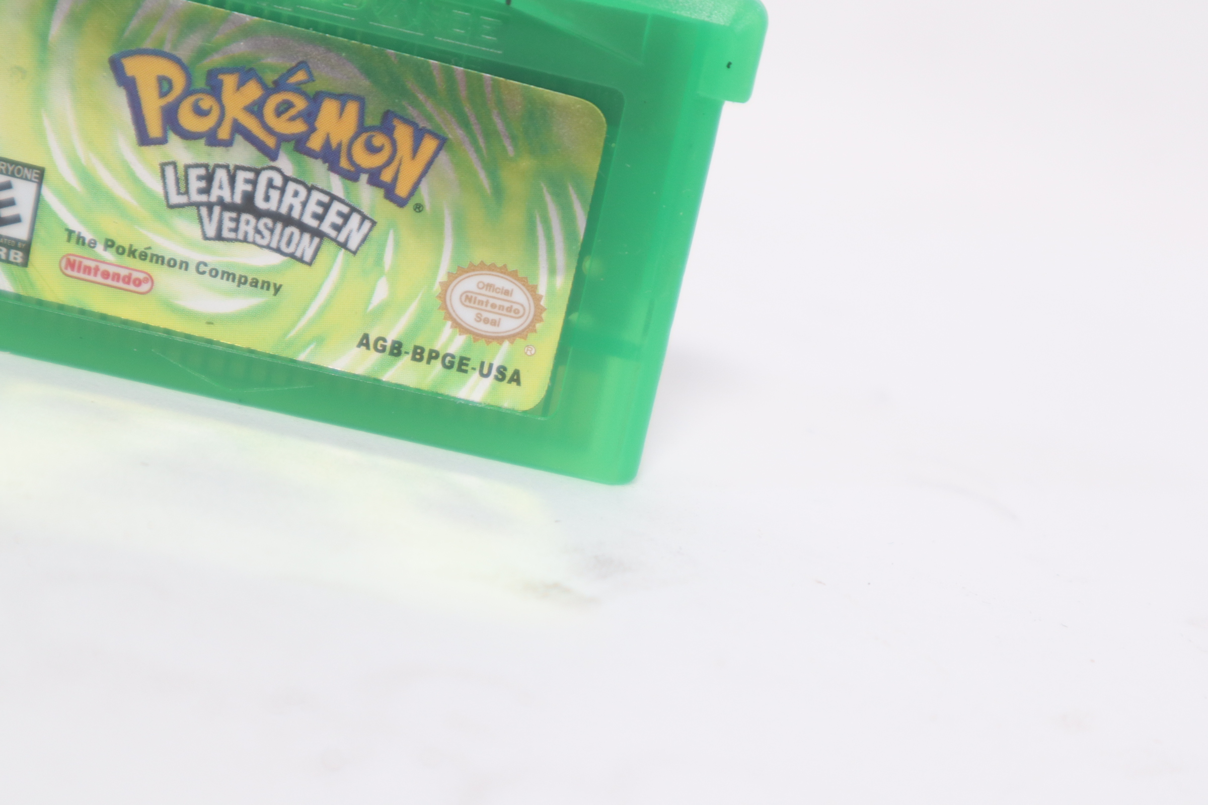 Nintendo Gameboy Advanced Pokemon Leaf Green Version AGB-BPGE-USA 2382