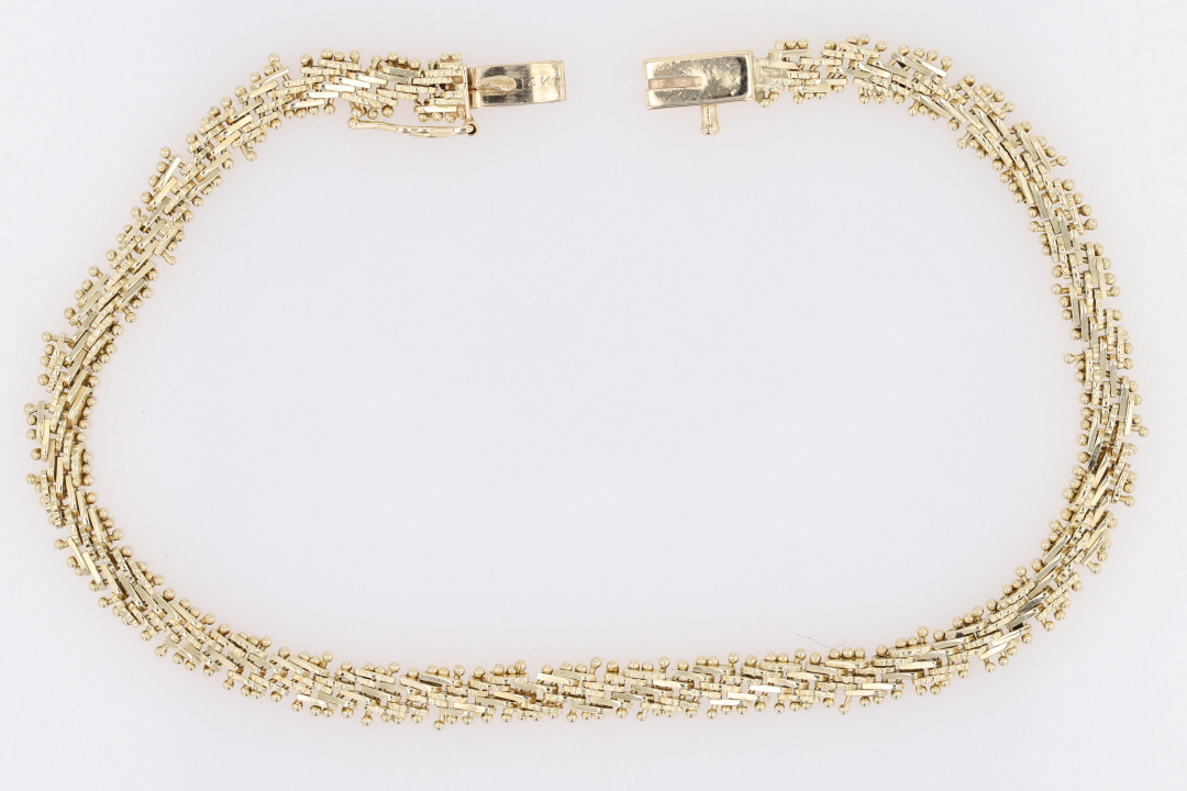 4.5mm Fancy Link Chain 7.25