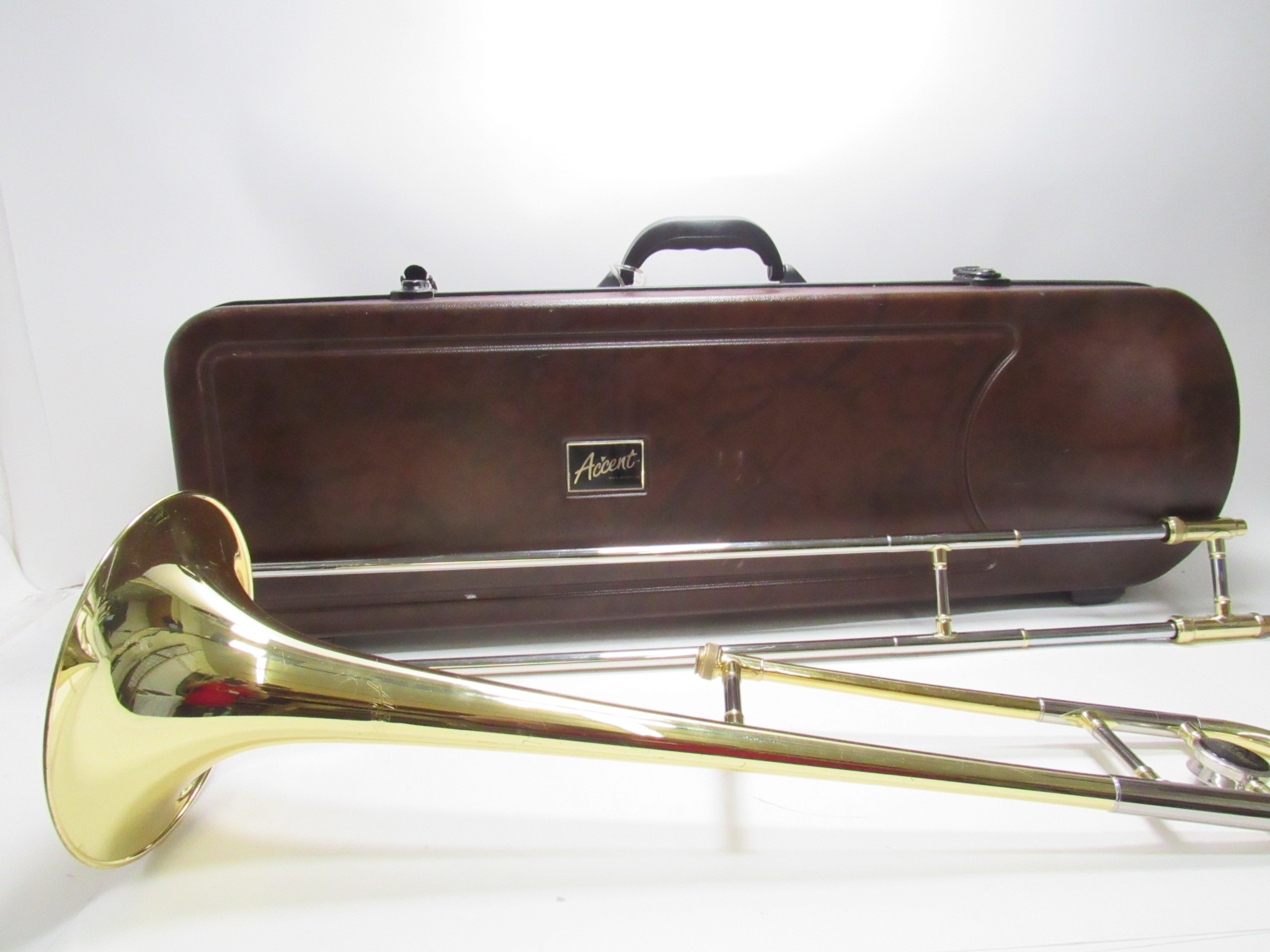 Accent TB51L Gold Toned Trombone Local Pickup Only