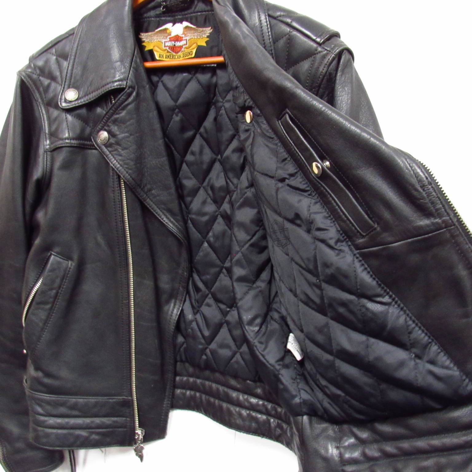 Harley-Davidson FW-5465 Size 40 Riders Motorcycle Leather Jacket