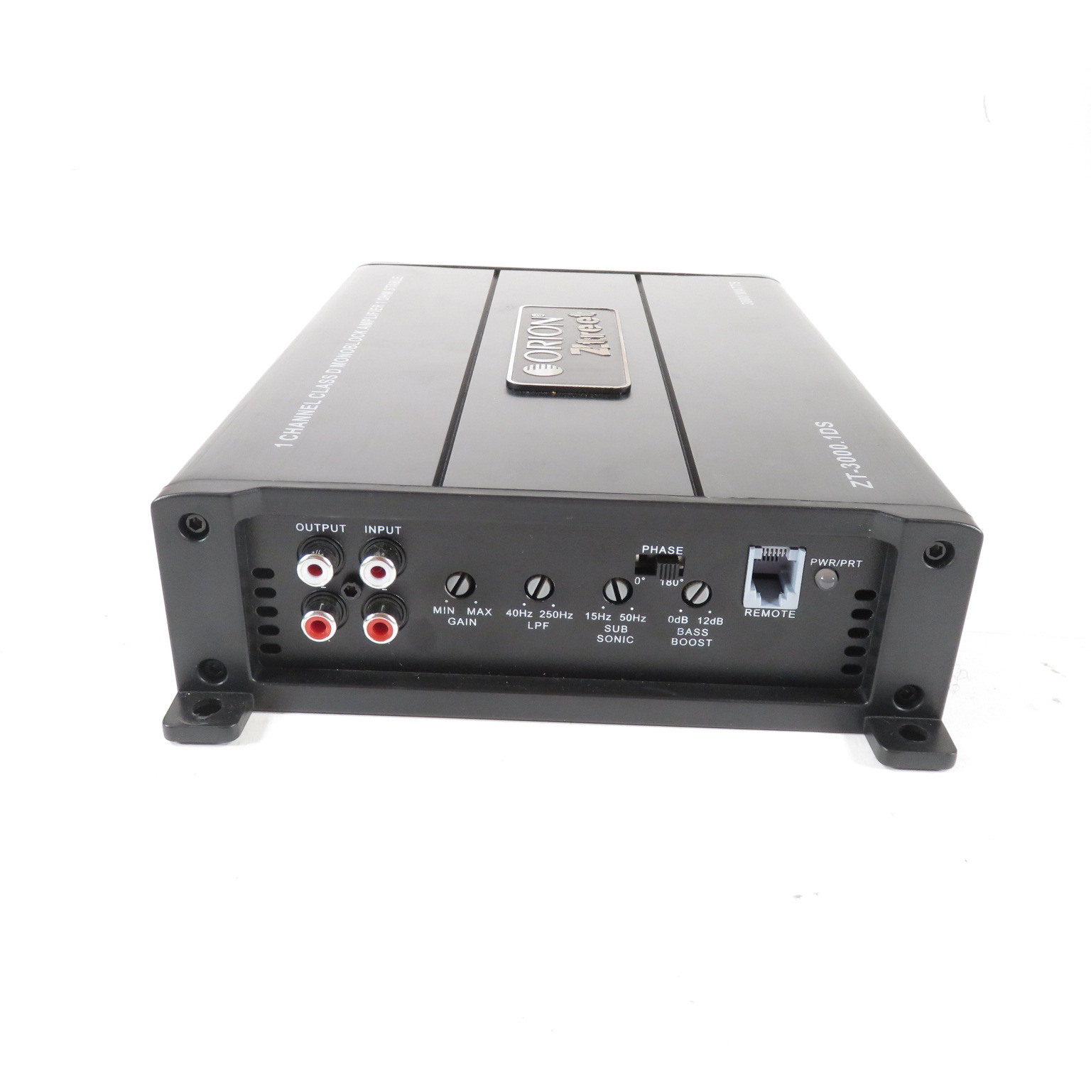 Orion ZT-3000.1DS Zstreet 3000W Class-D Monoblock 1-Ohm Stable