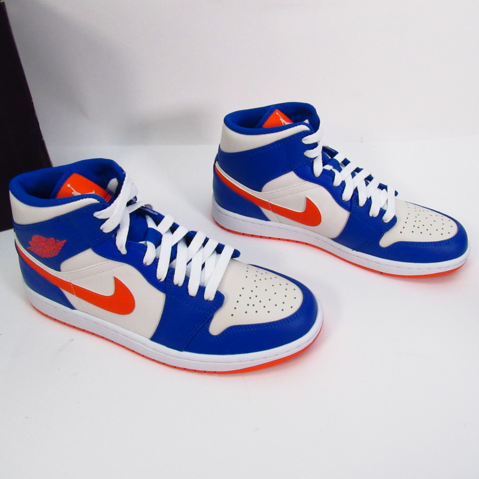 Nike Air Jordan 1 Mid FD1029-400 Game Royal Rush Orange Nike Air Jordan 1 Mid FD1029-400 Game Royal Rush Orange