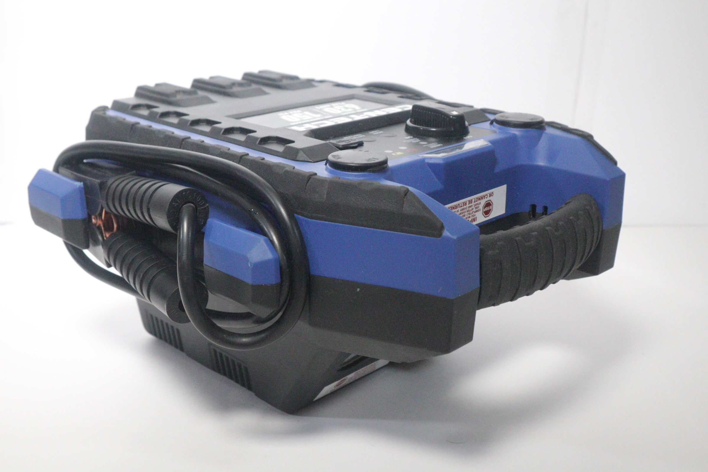 CEN-TECH 58978 630 Amp Battery Jump Starter&Power Pack/150 PSI Air