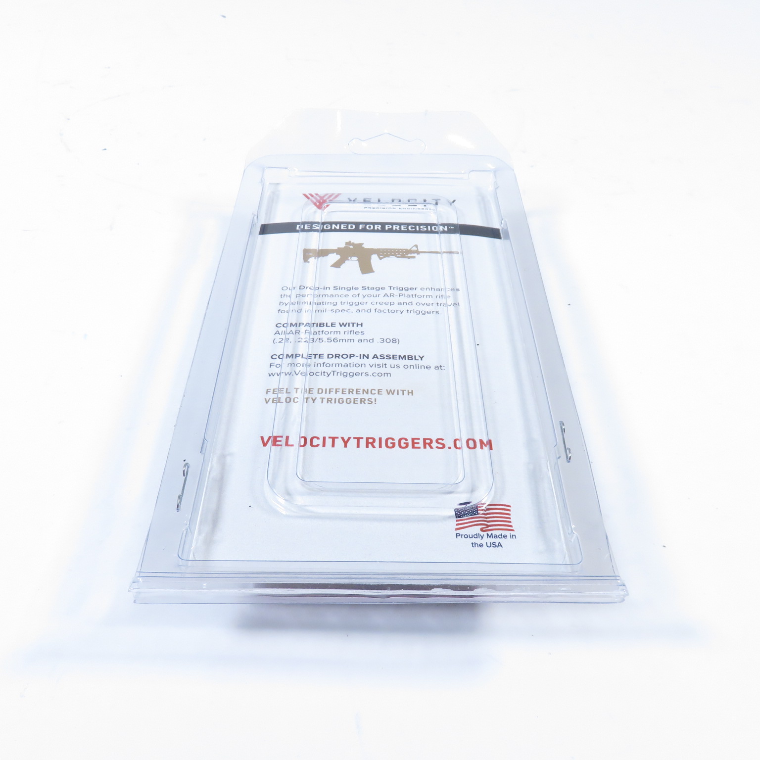 Velocity 9mm/PCC AR Platform Drop-In 4lbs Single Stage Trigger