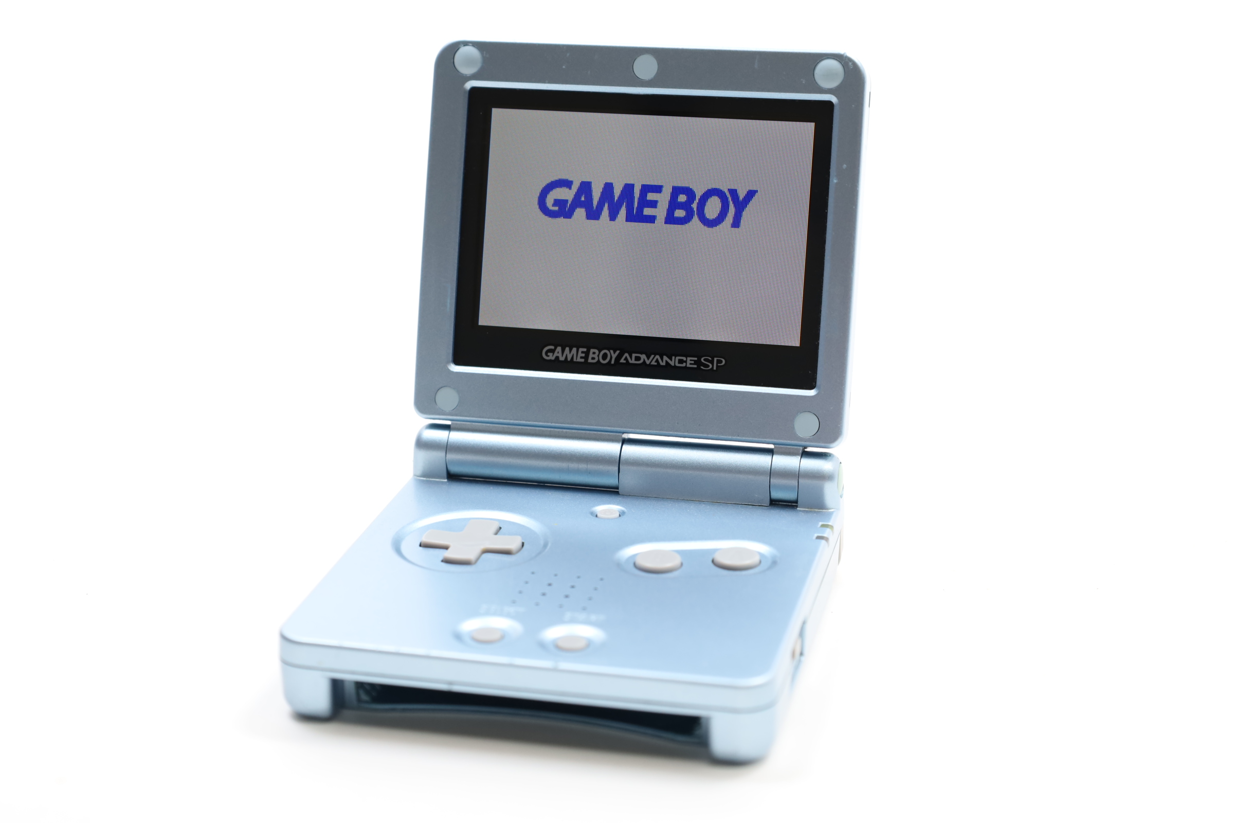 Nintendo Gameboy Advance top SP pearl blue SP-ags-101