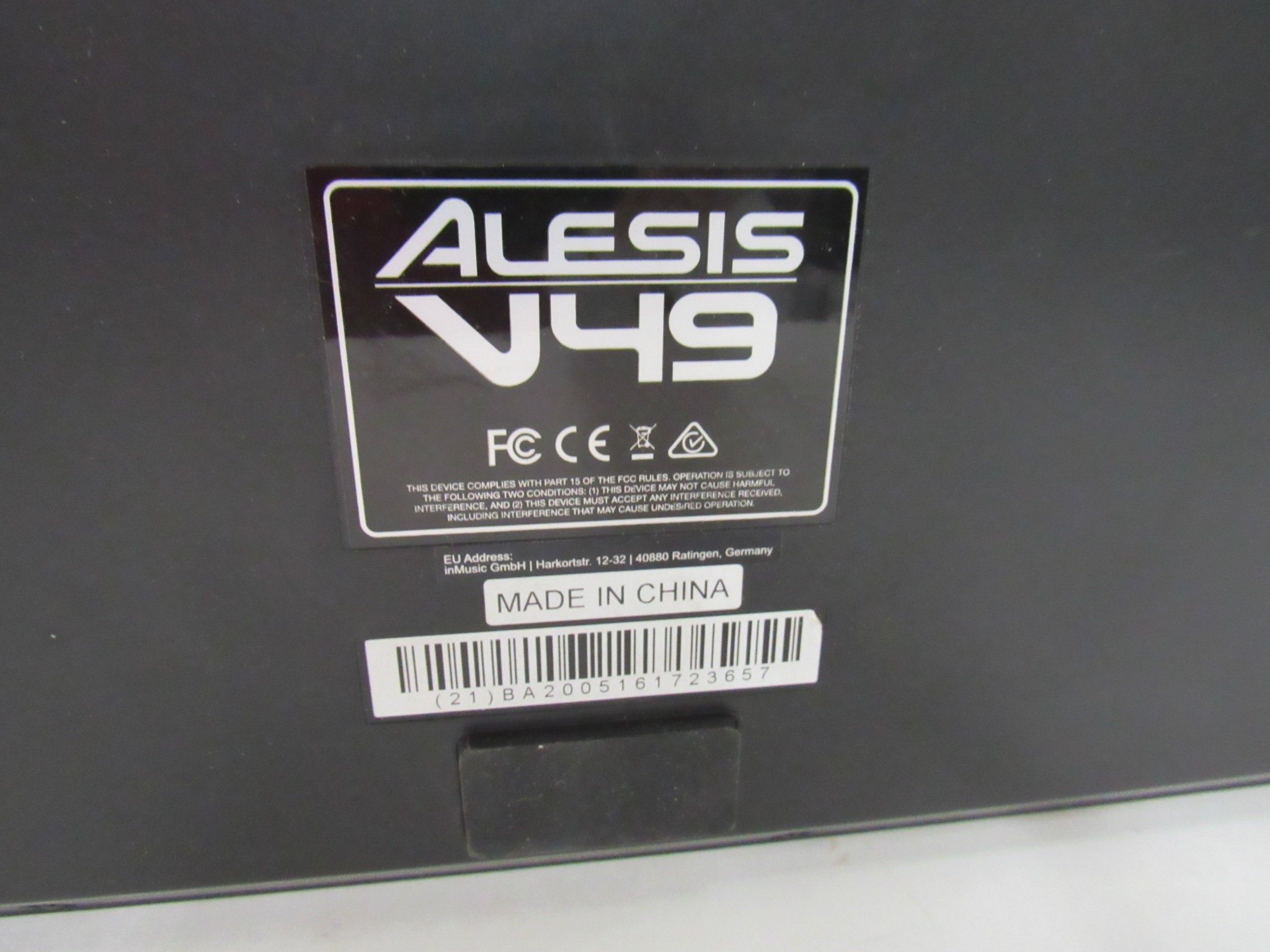 Alesis V49 49-Key USB MIDI Keyboard Controller Black