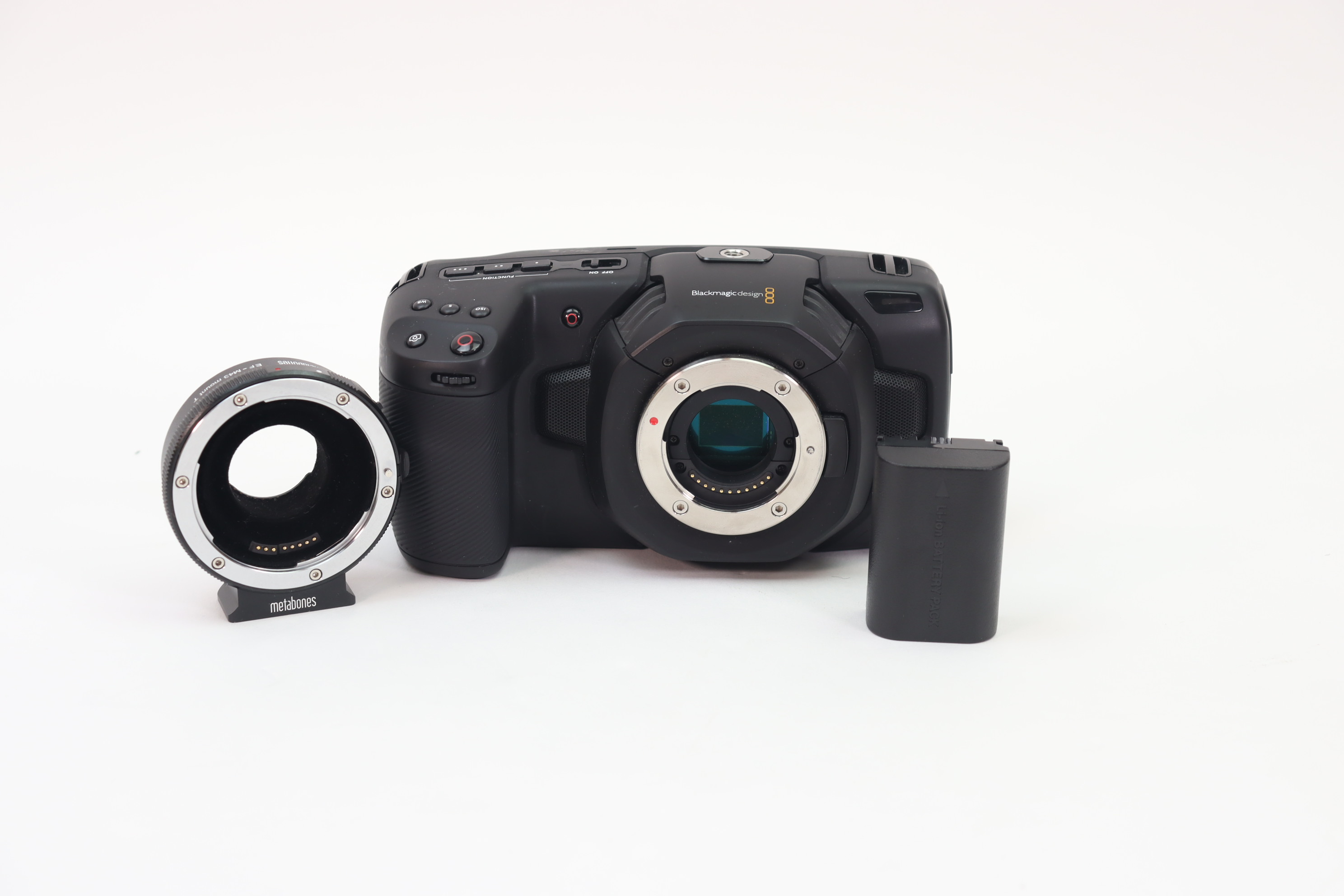Blackmagic Design BMPCC 4K Pocket Video Cinema Camera - Multi-function Grip