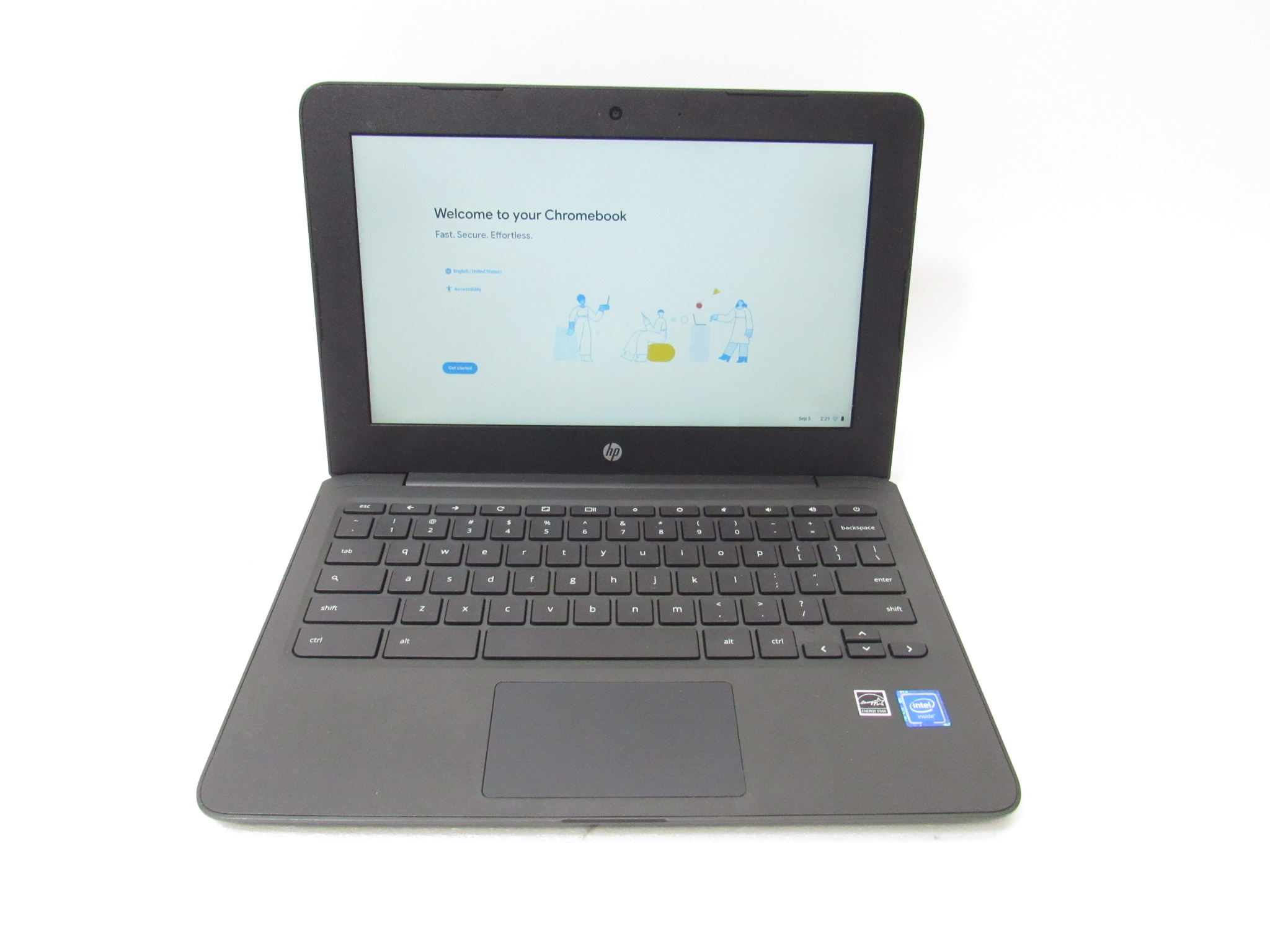 HP Chromebook 11a-nb0013dx Celeron N3350 1.1GHz 4GB RAM 32GB eMMC