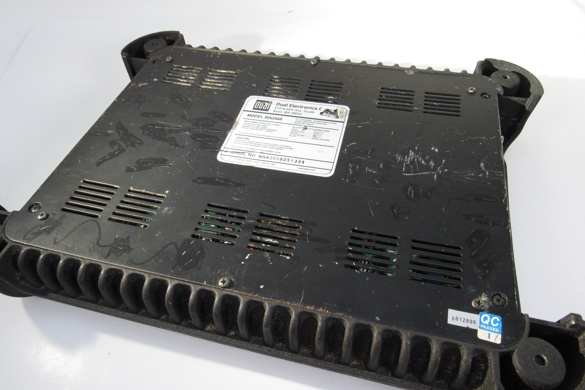 Dual XIA2460 2-Channel Car Audio Class-AB Amplifier