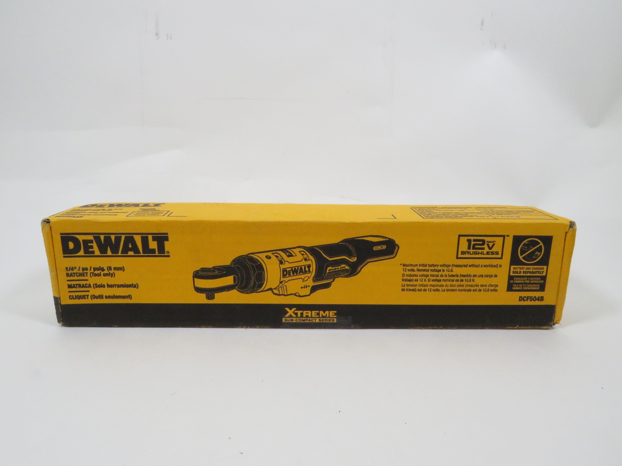 DeWalt DCF504B 12V 1/4