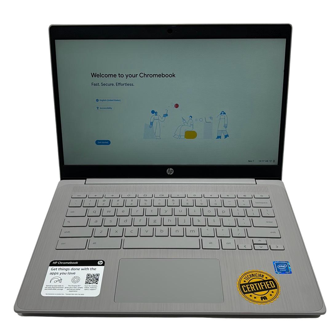 HP Chromebook 14a-ne0013dx Intel Celeron N4120 1.1GHz 4GB RAM 64