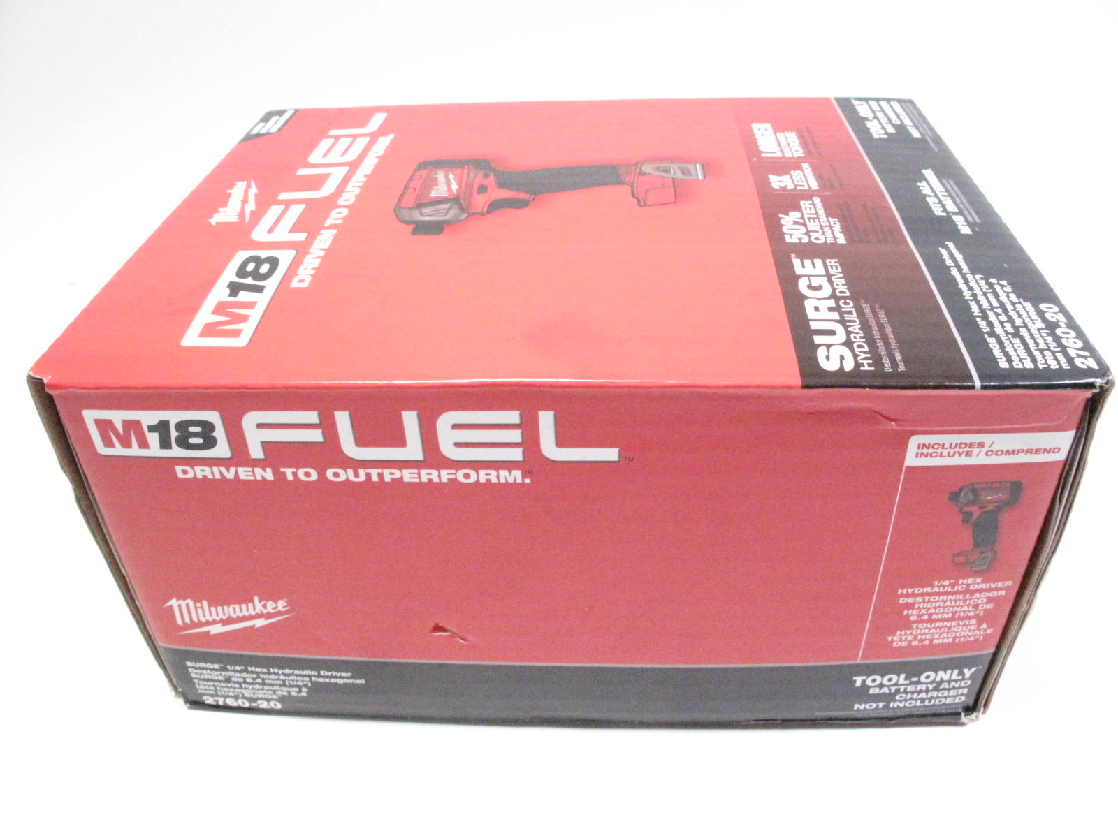 Milwaukee 2760-20 18V 1/4" Hex Hydraulic Driver Tool Only