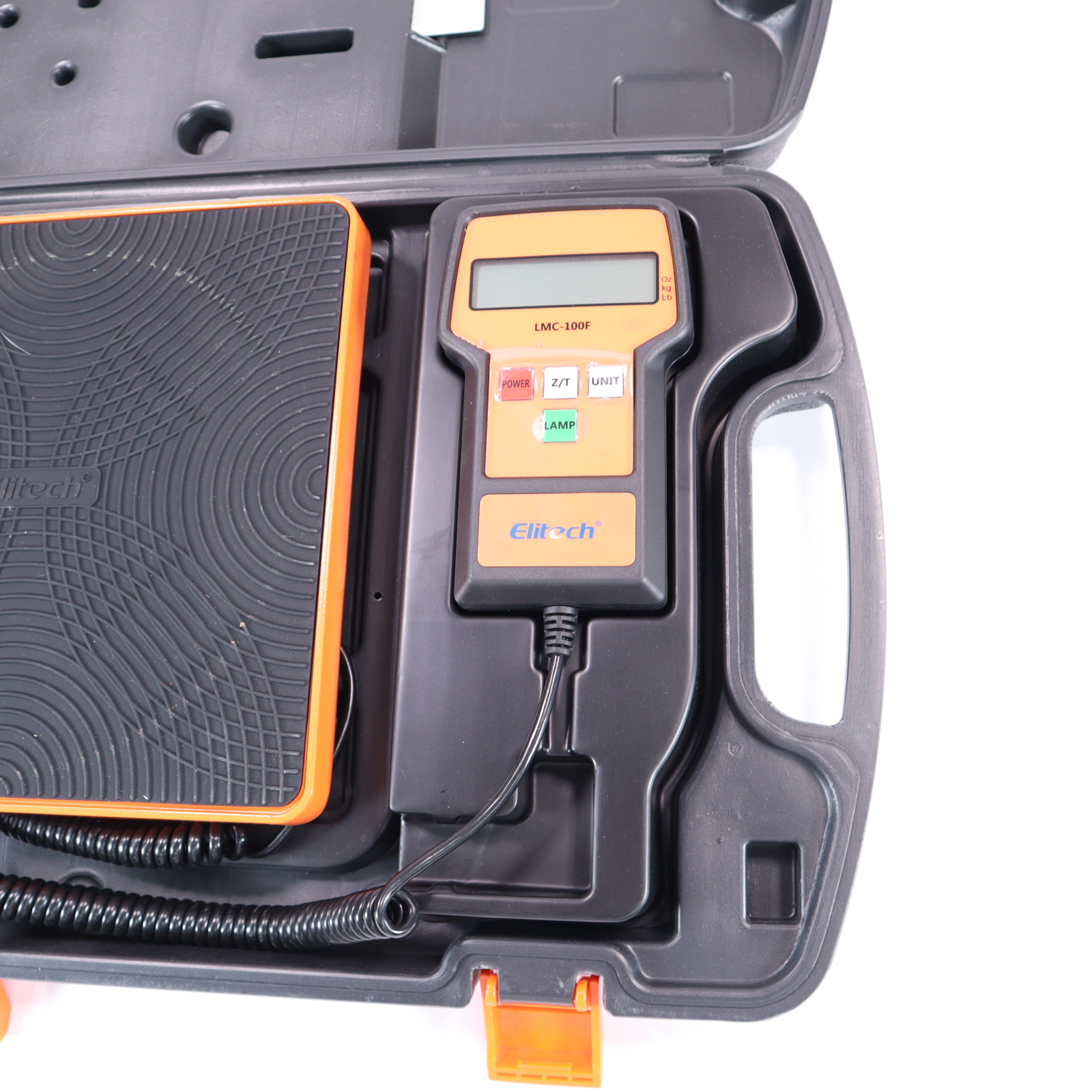 Elitech LMC-100F High Precision 110 lbs. Capacity Refrigerant Charging ...