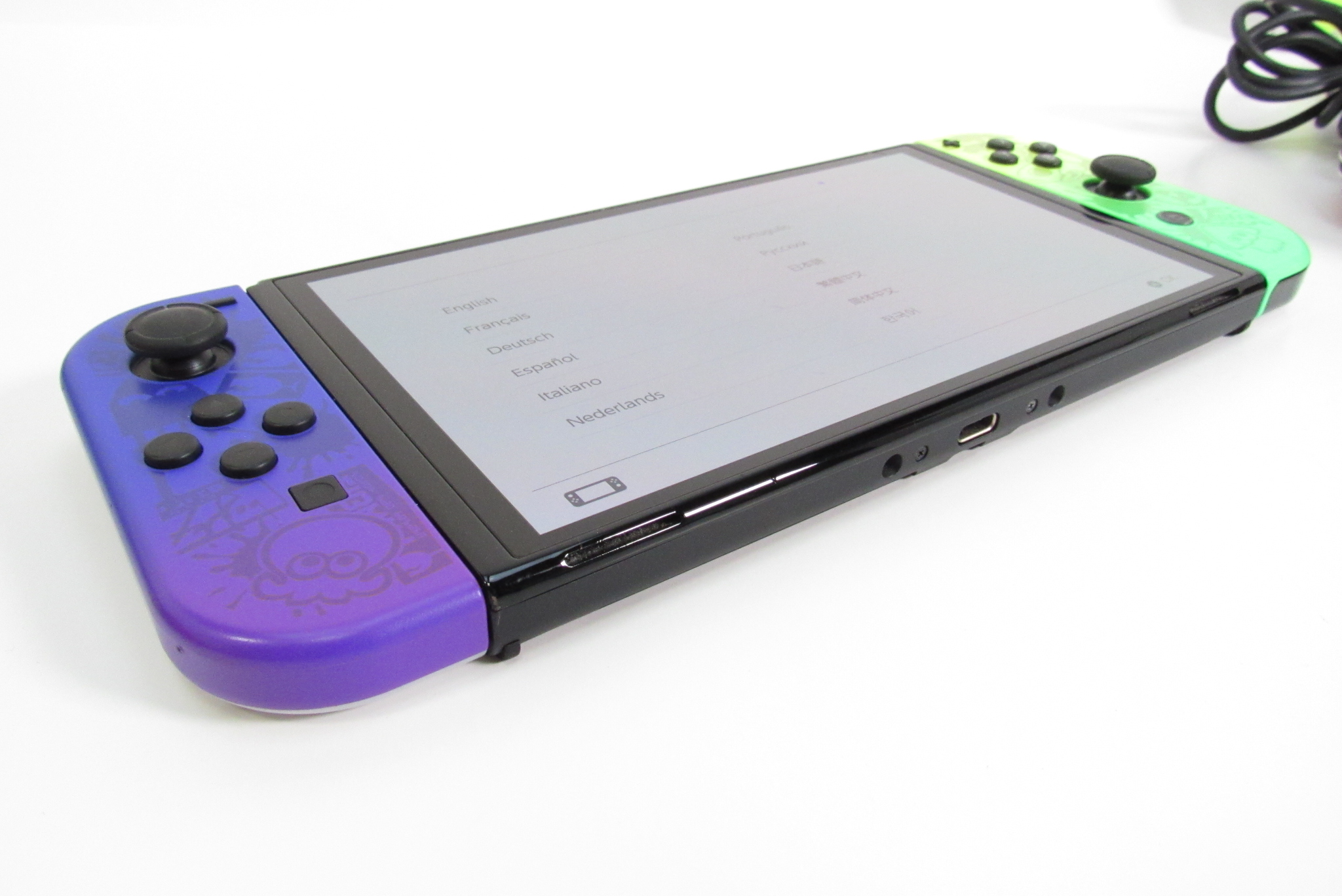 Nintendo Switch OLED HEG-001 64GB Console Splatoon 3 Edition - See