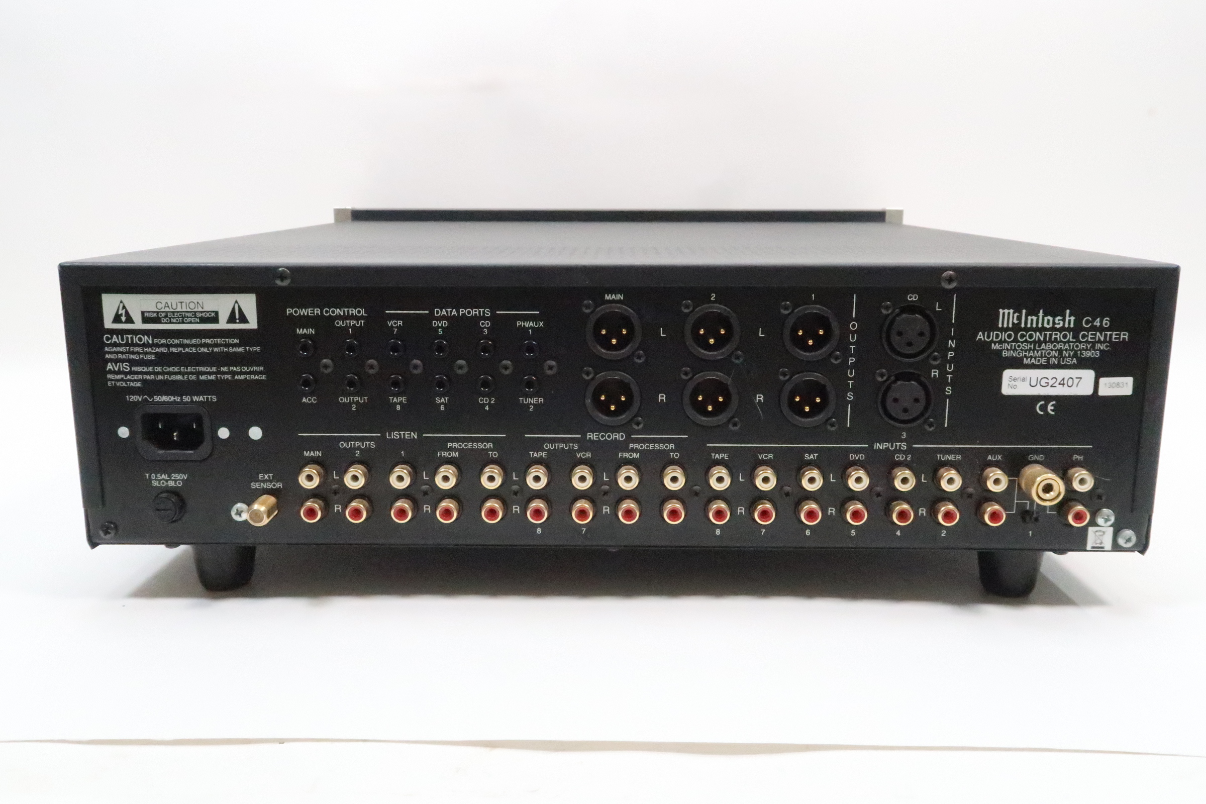 McIntosh C46 2-Channel Solid State Audio Control Center