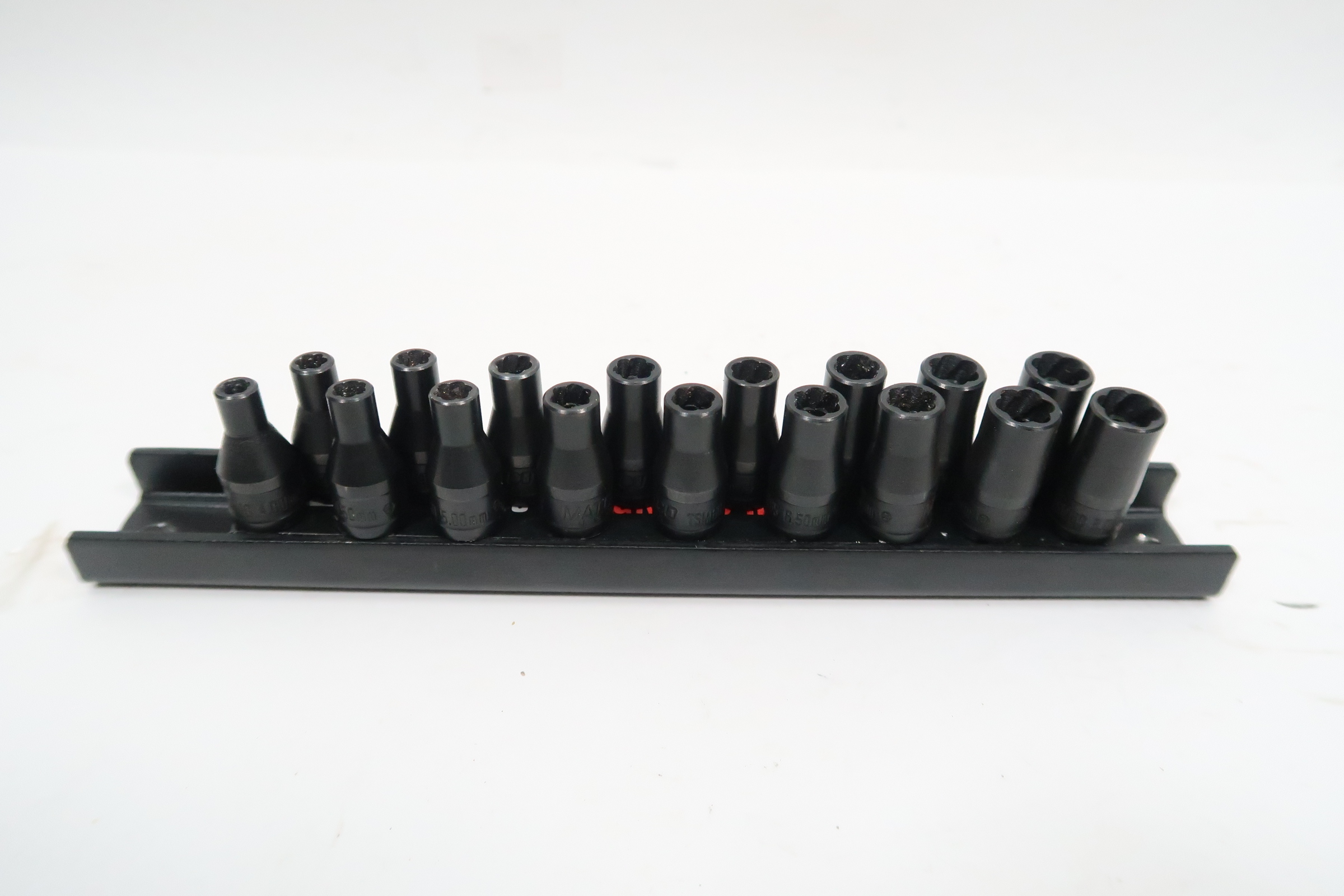 Matco TSM17 17 Piece 1/4" Drive Metric Twist Socket Set