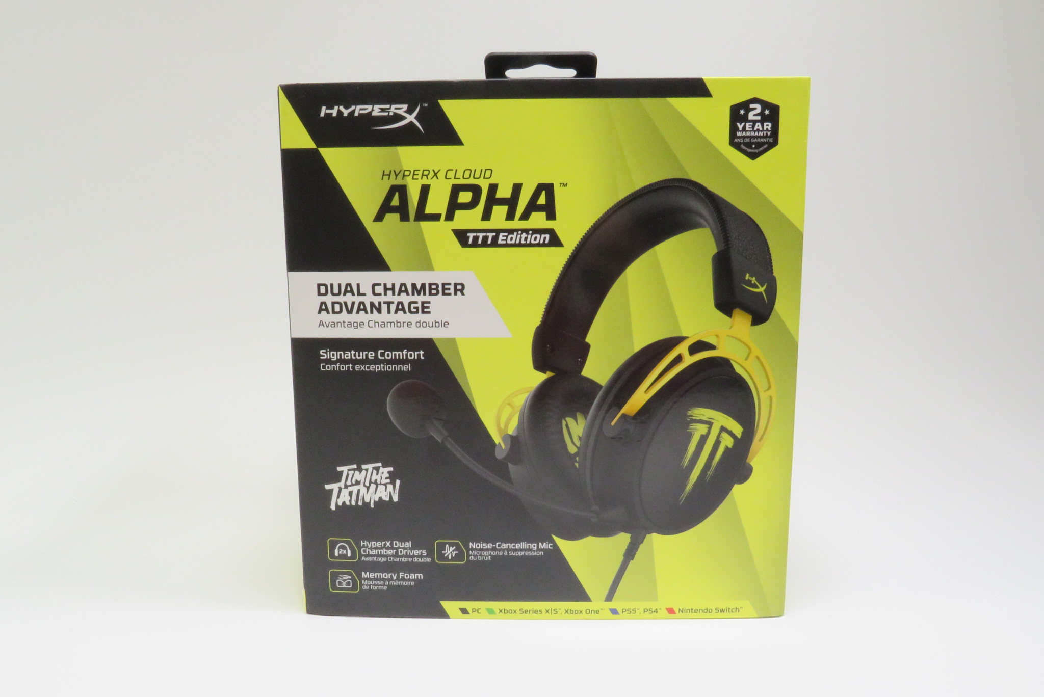 he tim✨ HyperX Cloud Alpha CA001 TimTheTatMan Edition Gaming Headset
