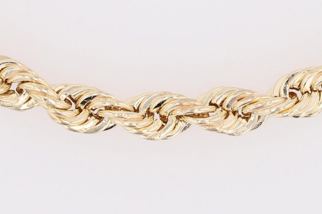 Types Rope Link Chain 2.8mm Rope Link Chain 18.25