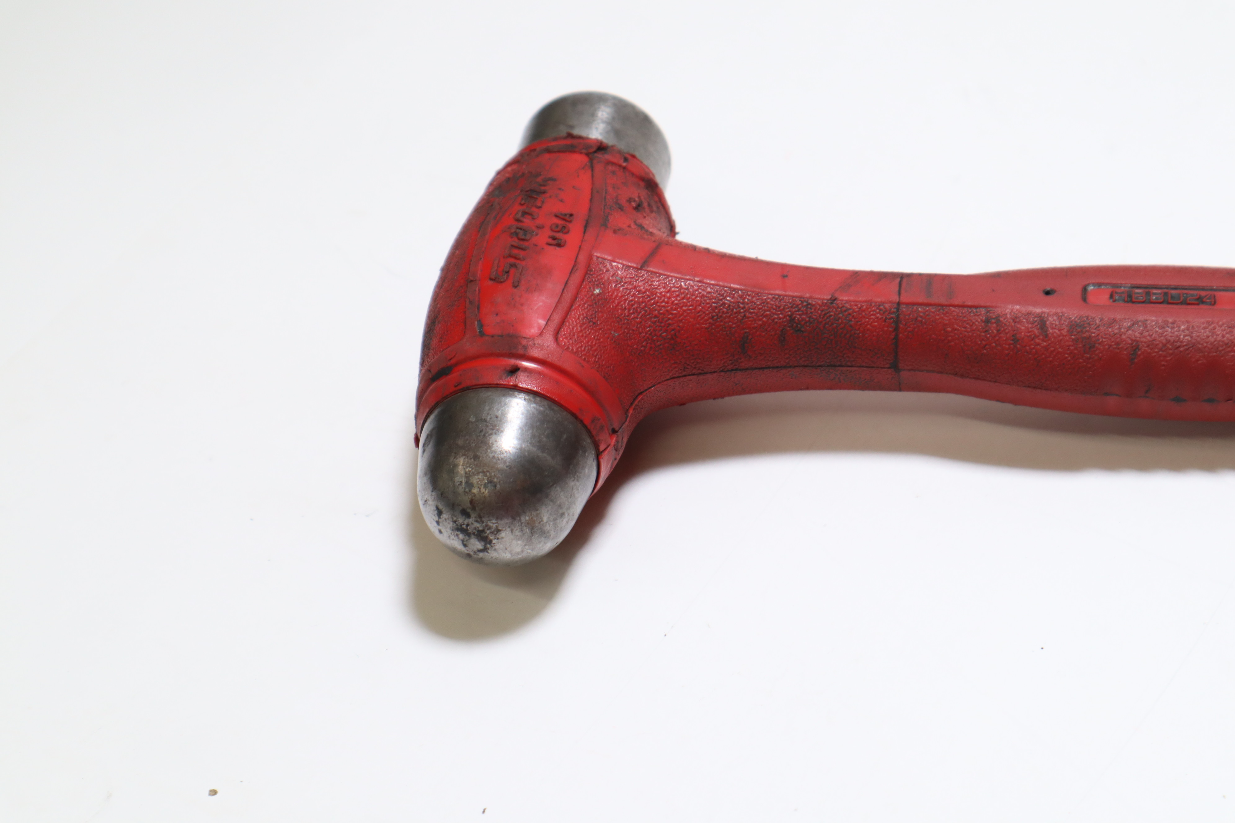 Snapon Tools HBBD24 24 oz Ball Peen Soft Grip Dead Blow Hammer Red