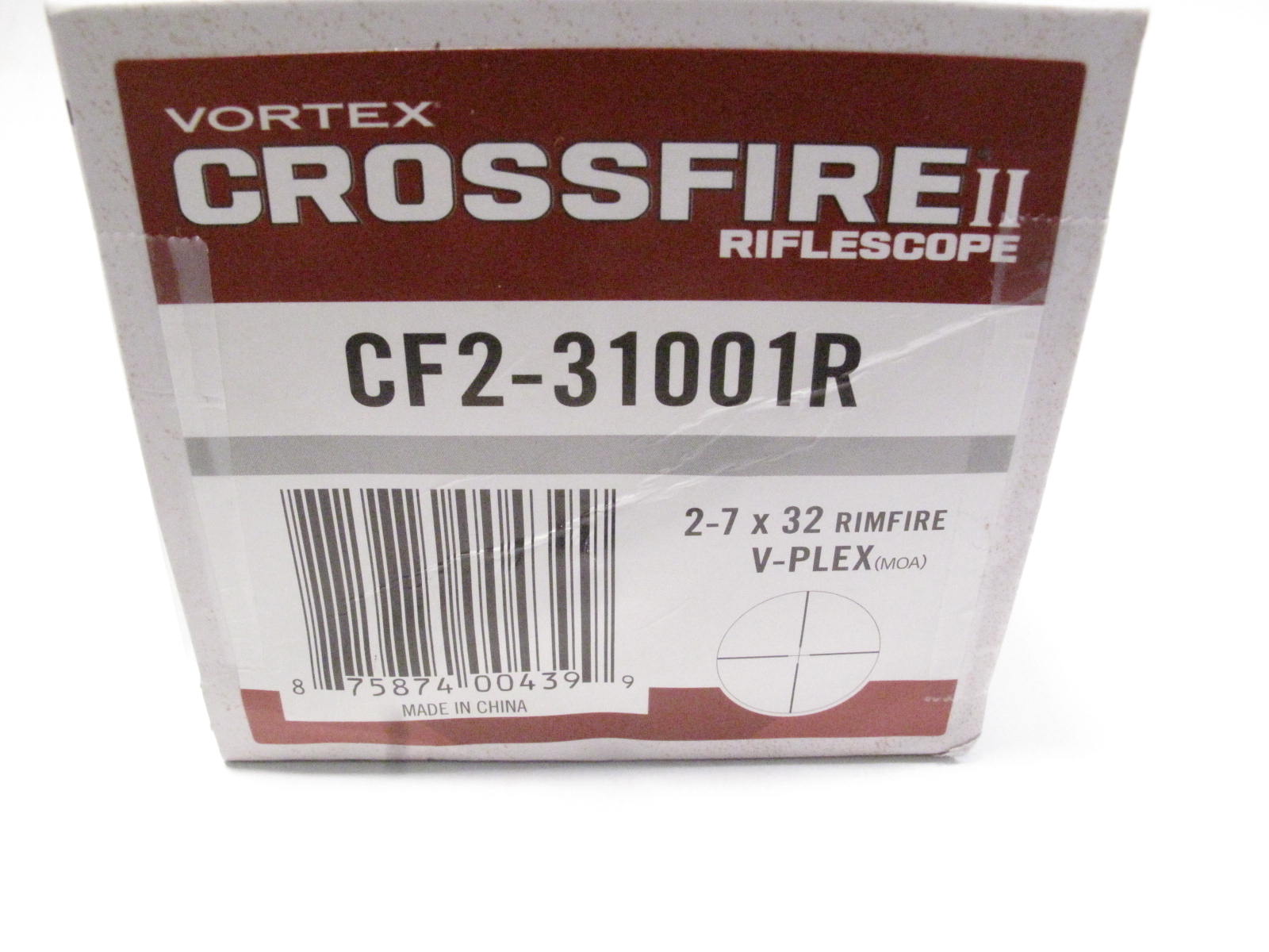 Vortex Optics Crossfire II CF2-31001R Rifle Scope 2-7x32 Rimfire