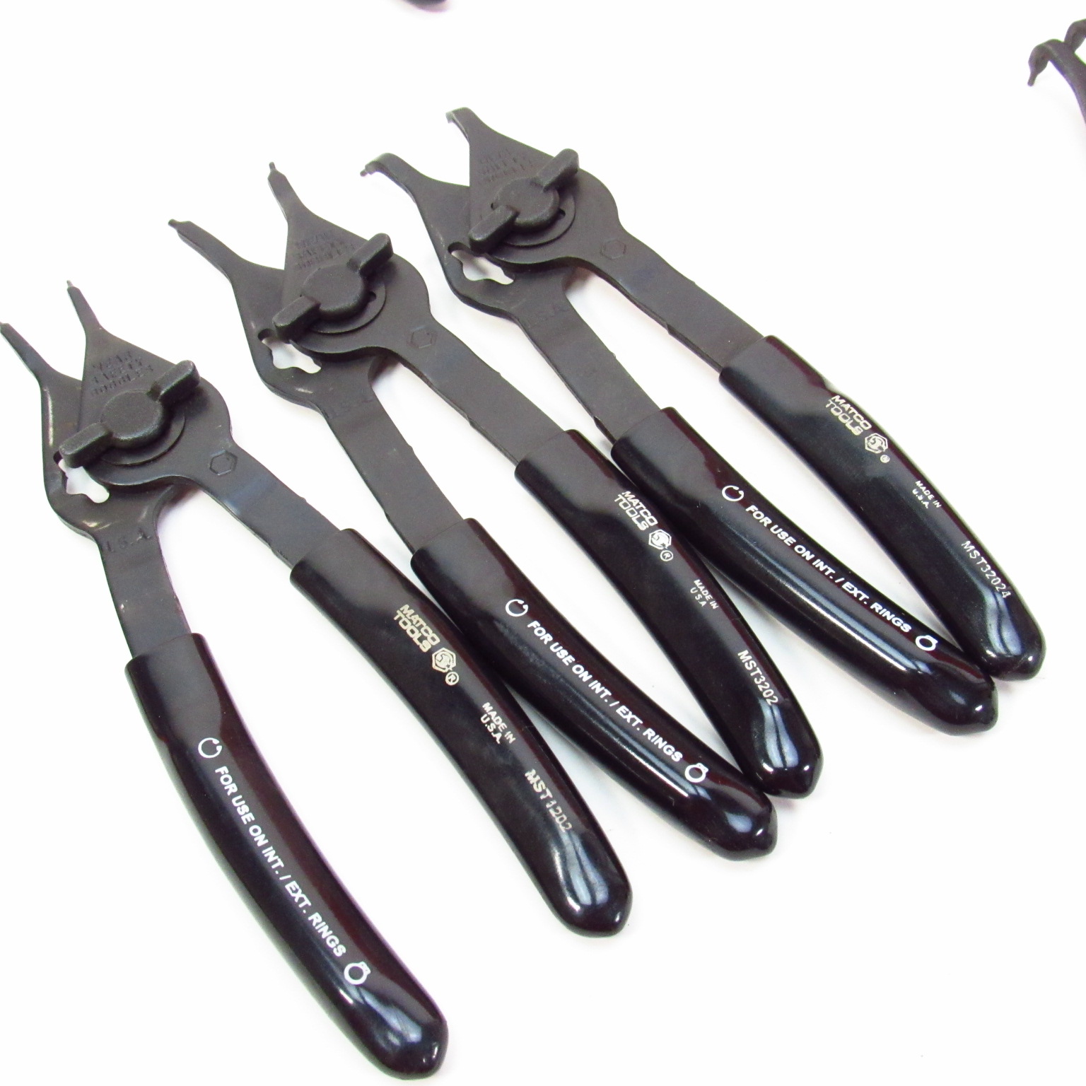 Matco Tools MST1225 QtrTurn Retaining Ring Pliers For Internal