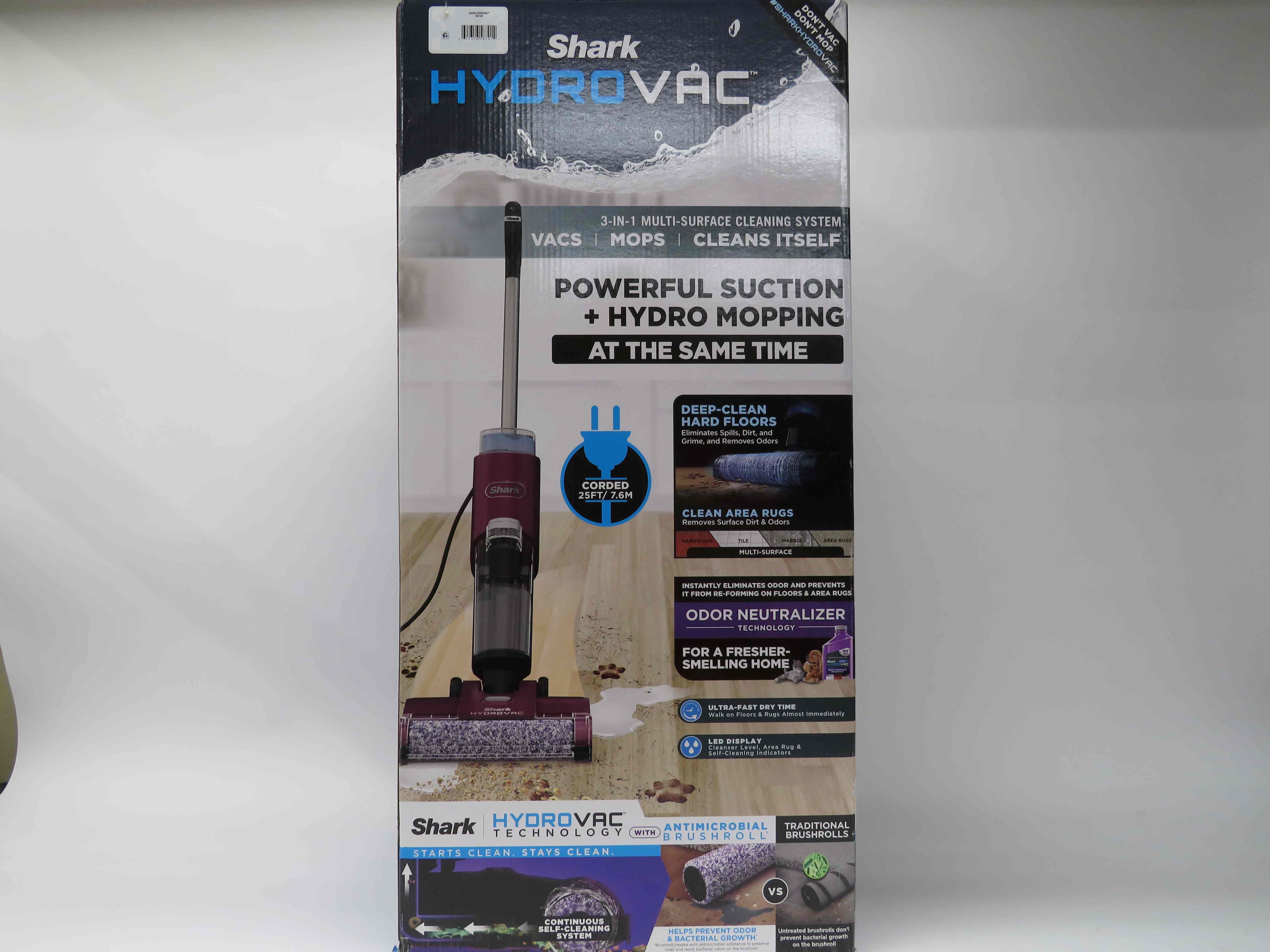 Shark Hydro Vac WD100 Corded Bagless Vacuum Cleaner 6812