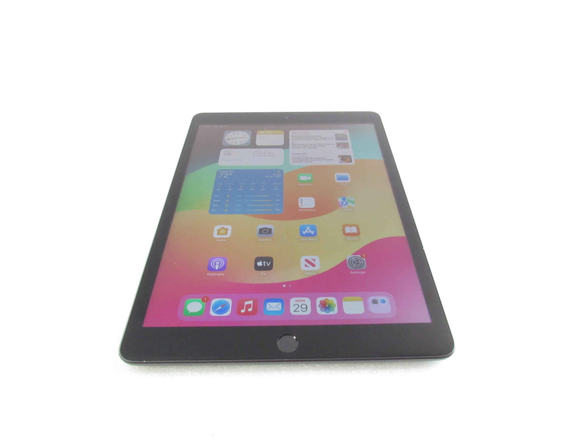 Apple iPad 7th Gen MW772LL/A A2197 10.2-Inch Wi-Fi 128GB Space Gray Tablet