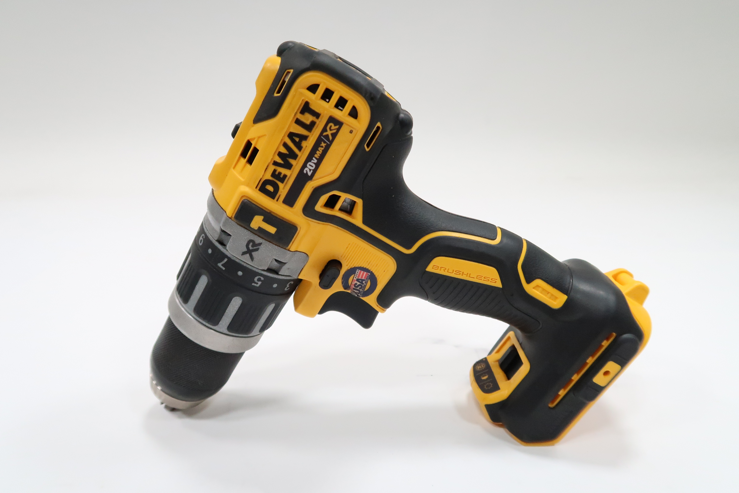 DeWalt DCD796 20V MAX XR Cordless Brushless 1/2 in. Hammer Drill/Driver ...