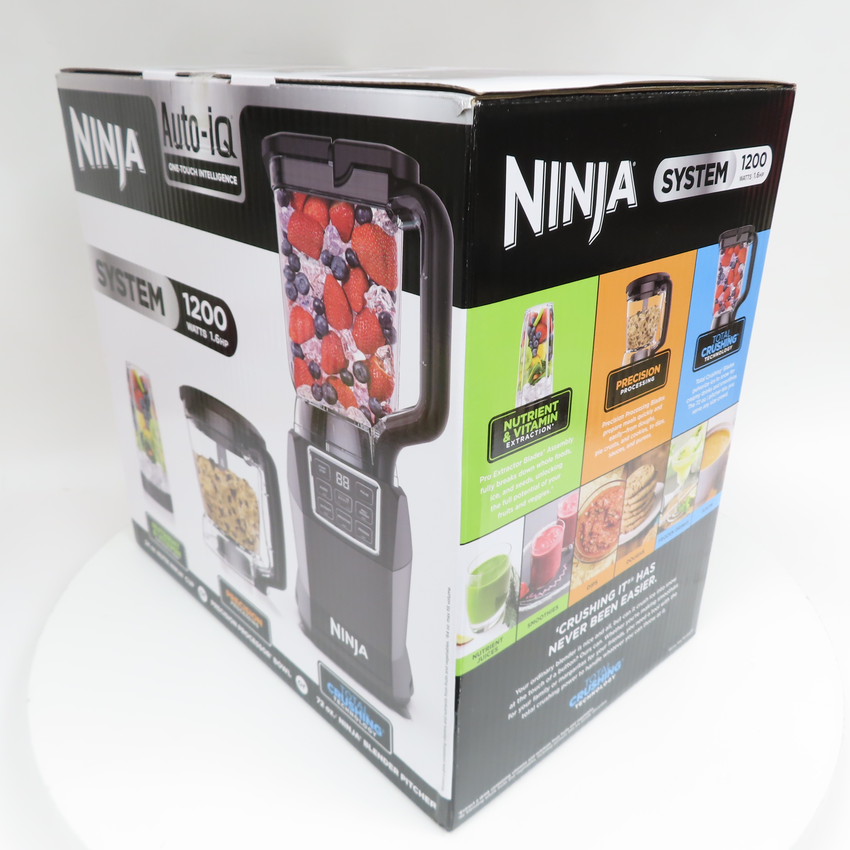 Ninja AMZ493BRN Auto IQ 1000W Compact Kitchen System (In Box)