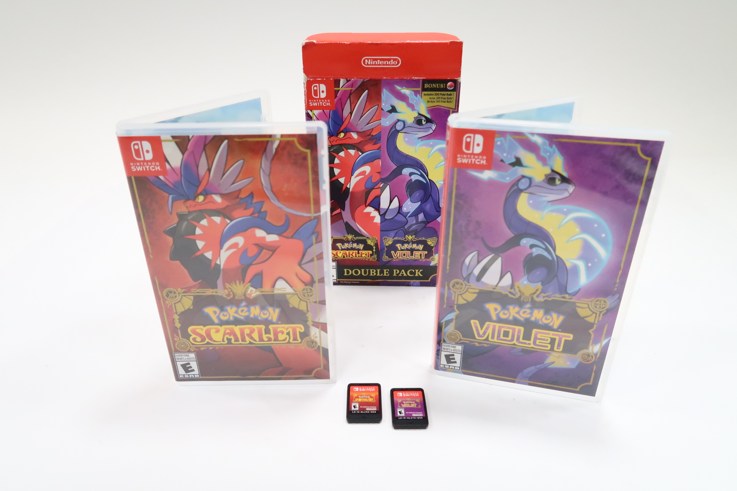 Nintendo Switch Pokemon Scarlet / Violet Double Pack Video