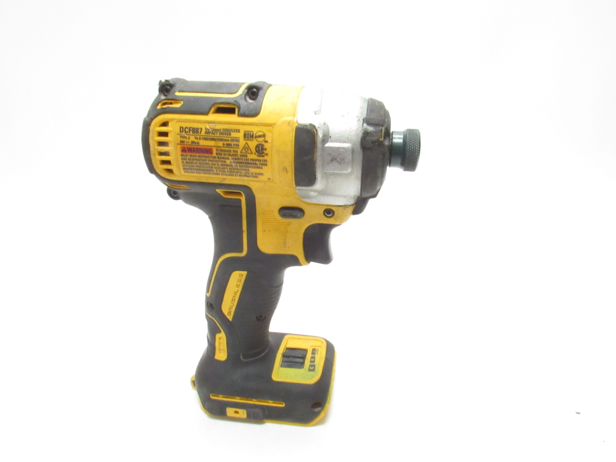 DeWalt DCF887 20Volt MAX XR Cordless Brushless 3Speed 1/4 in. Impact