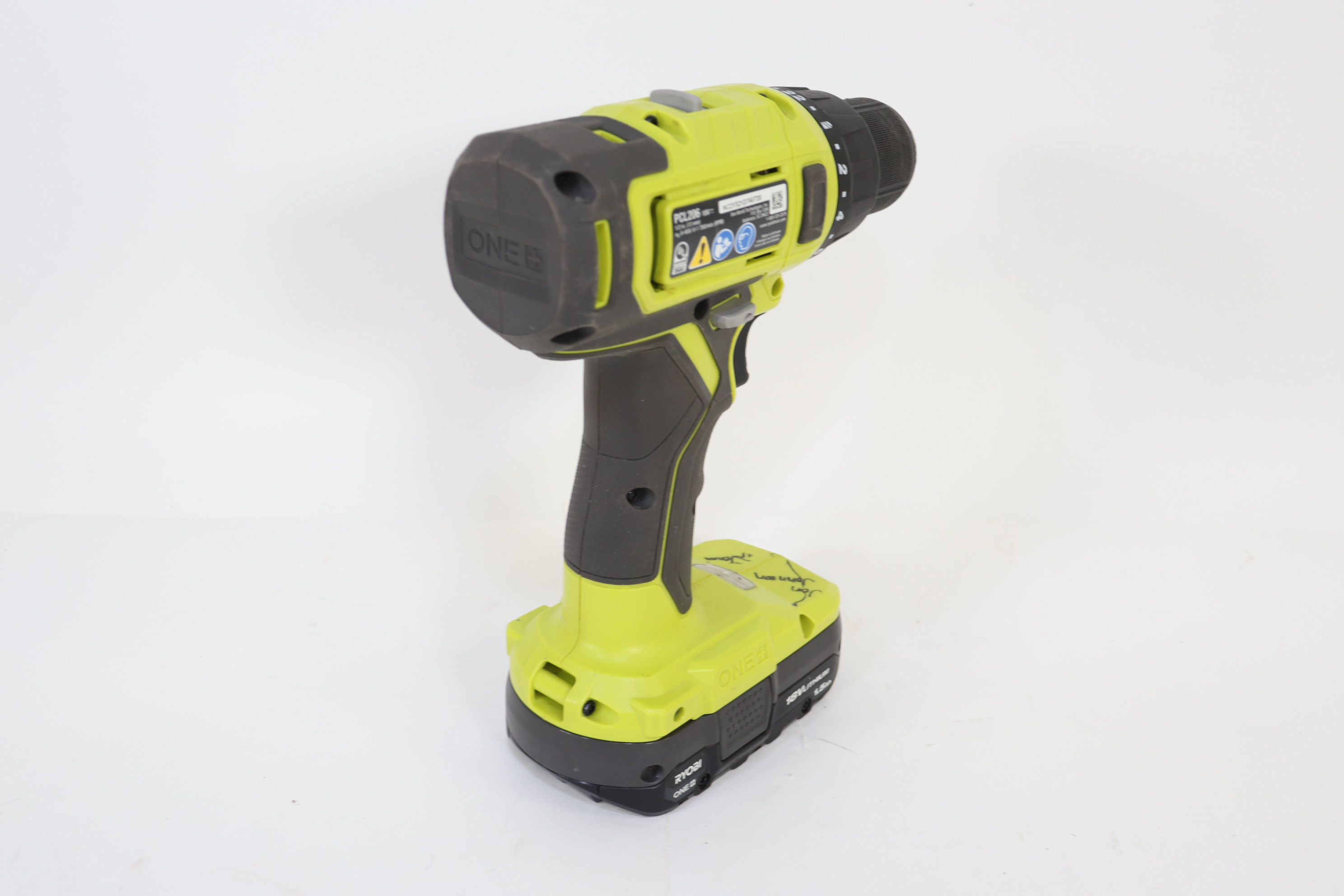 Ryobi PCL206 ONE+ 18-Volt Lithium-Ion Cordless 1/2 in. Drill/Driver