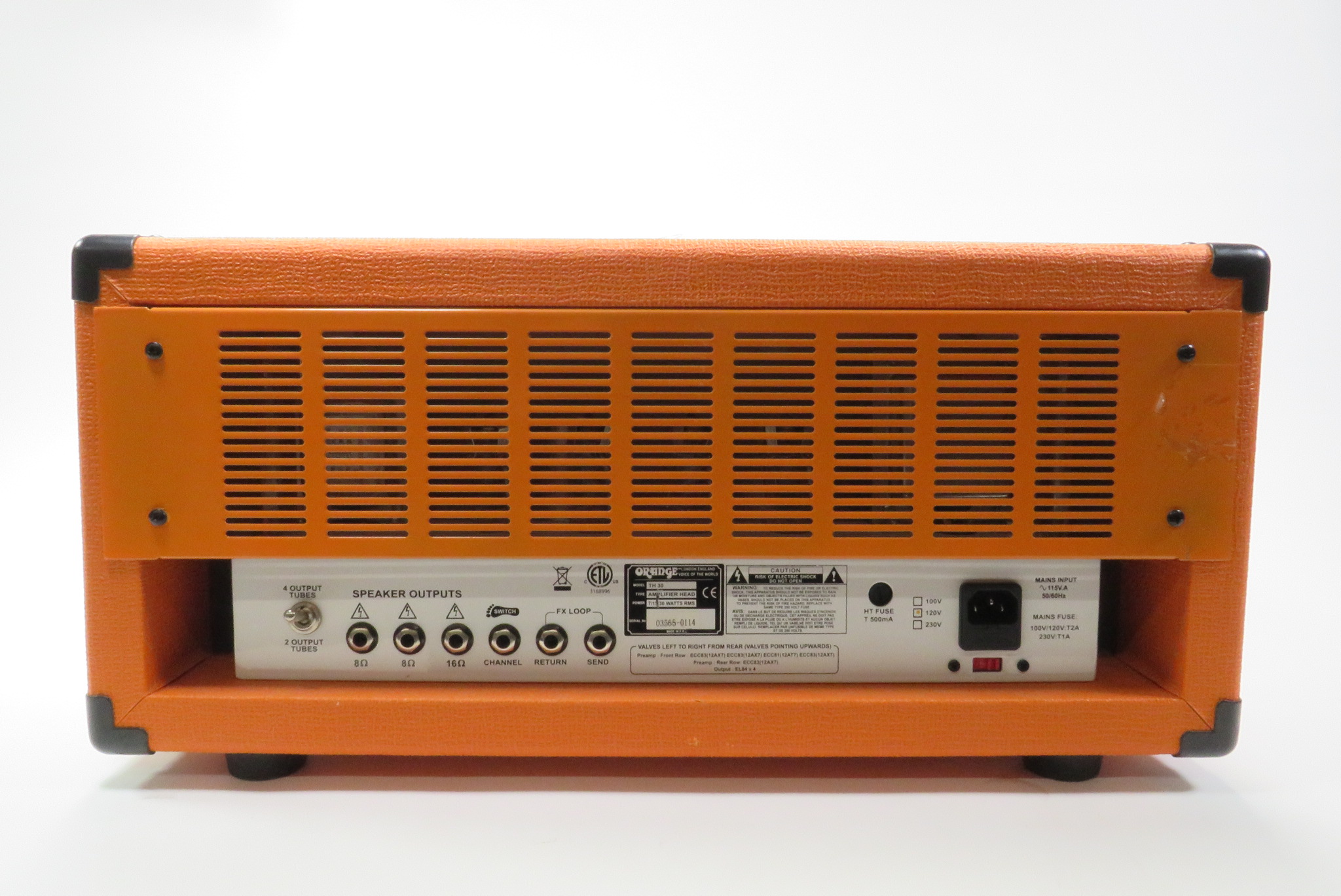 Orange TH 30 30-Watt 2-Channel Amplifier Head